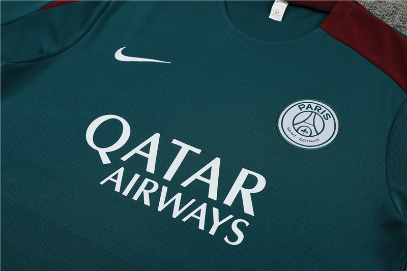 24-25 PSG Short Sleeve Training Suit/24-25短袖训练服PSG绿色