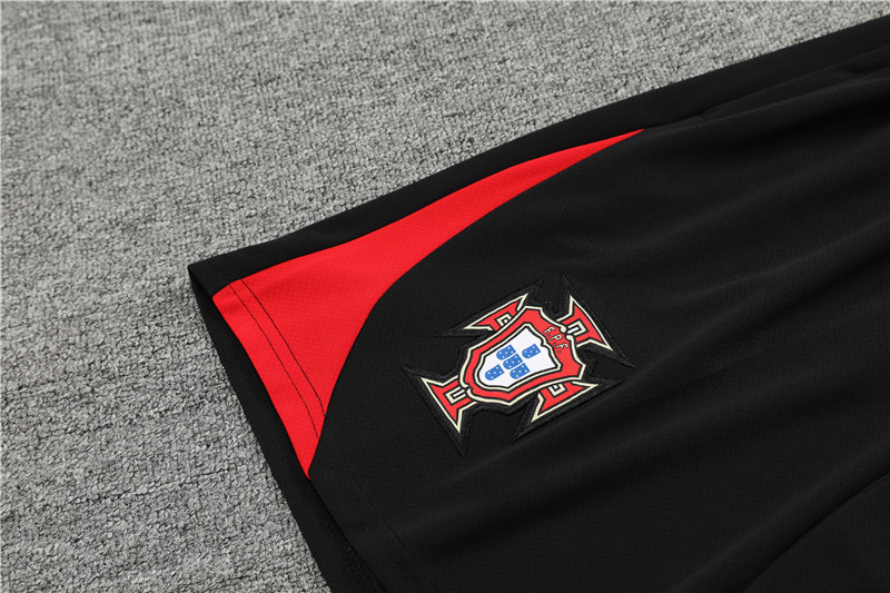 24-25 Portugal Short Sleeve Training Suit/24-25短袖训练服葡萄牙红色