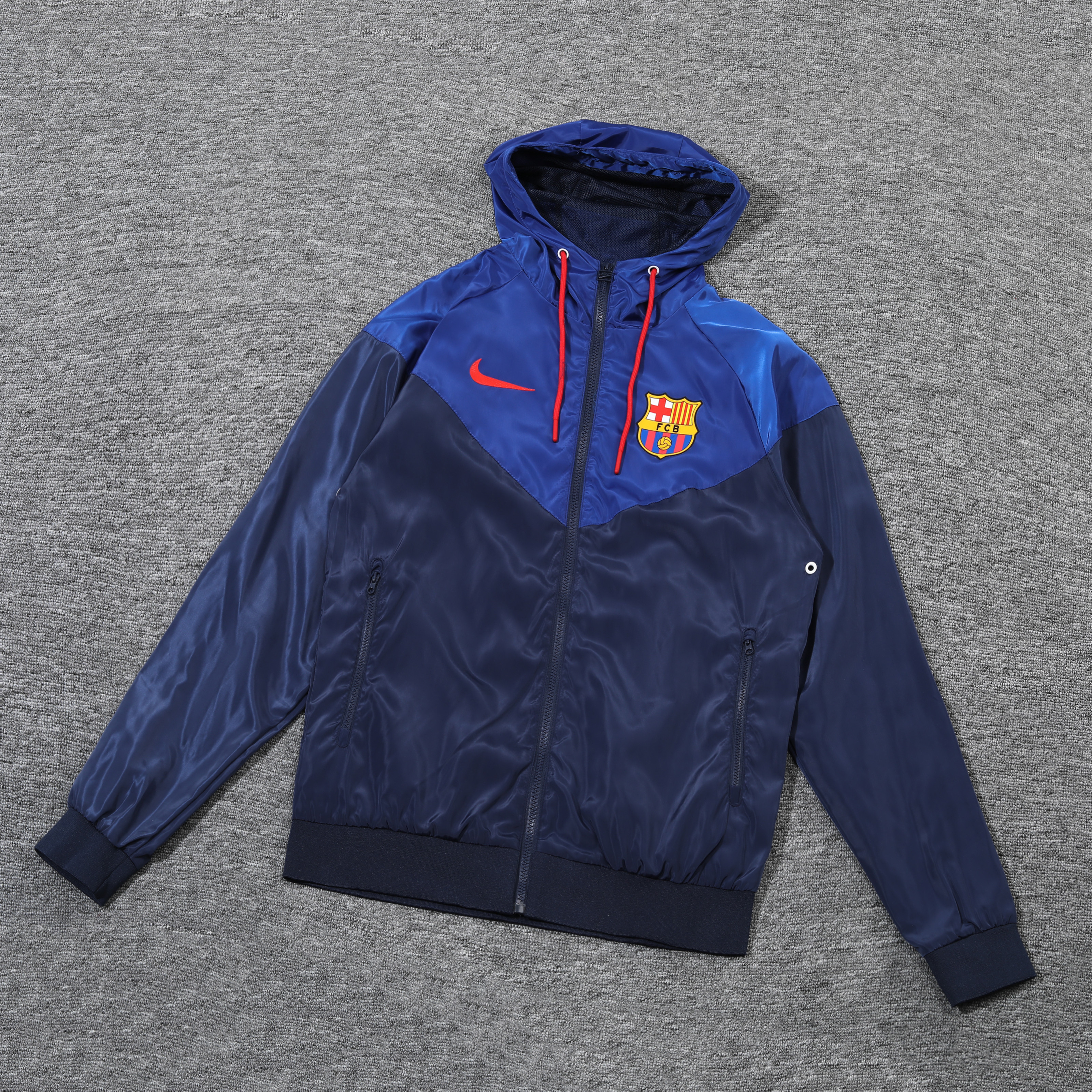 2023 Barcelona Player Hooded Windbreaker S-XXL/2023巴萨球员版风衣
