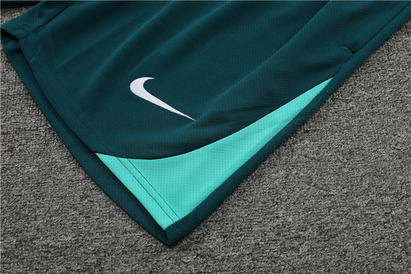 24-25 Portugal Short Sleeve Training Suit/24-25短袖训练服葡萄牙绿色