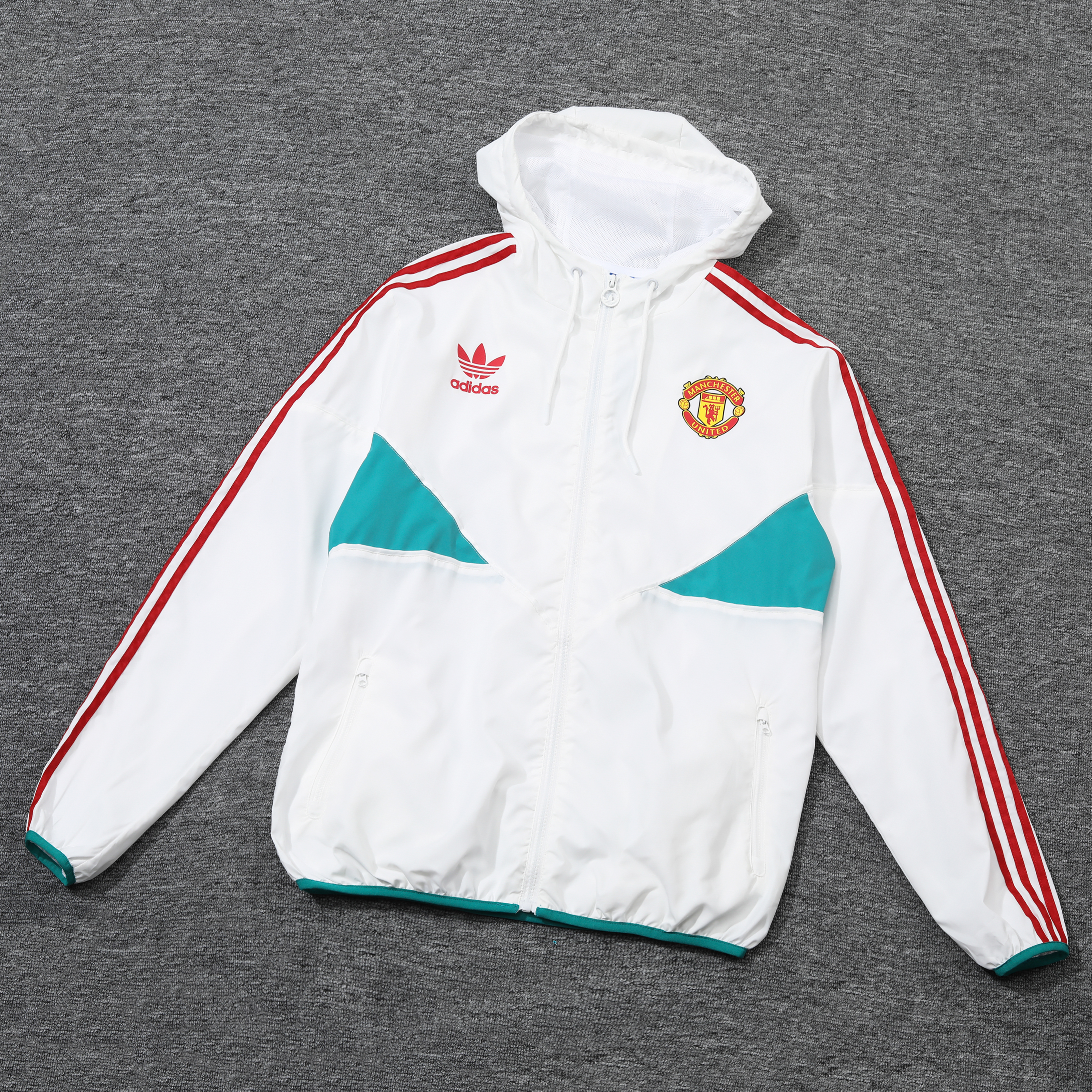 2023 Manchester United Player Hooded Windbreaker S-XXL/2023曼联球员版风衣