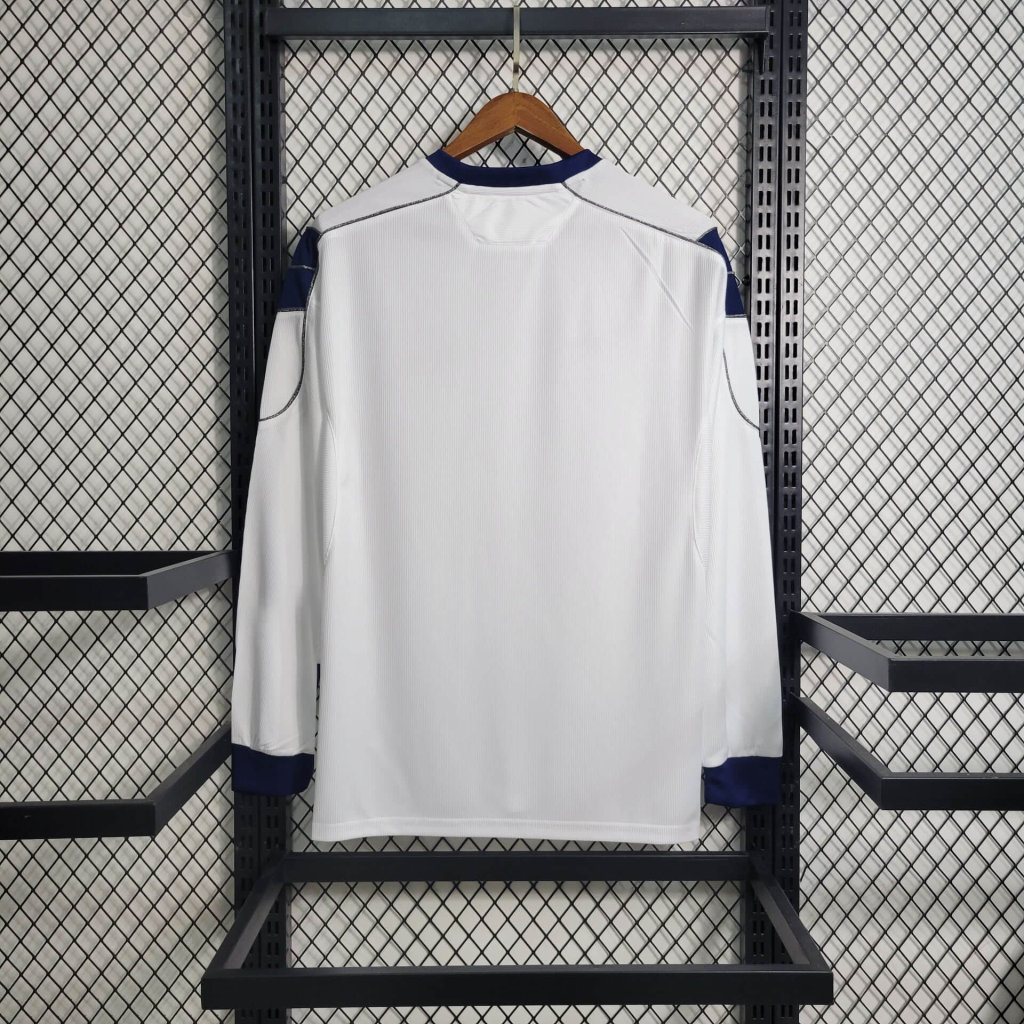 1999-00 Manchester United Away Long Sleeve Retro Jersey/99-00曼联客场长袖