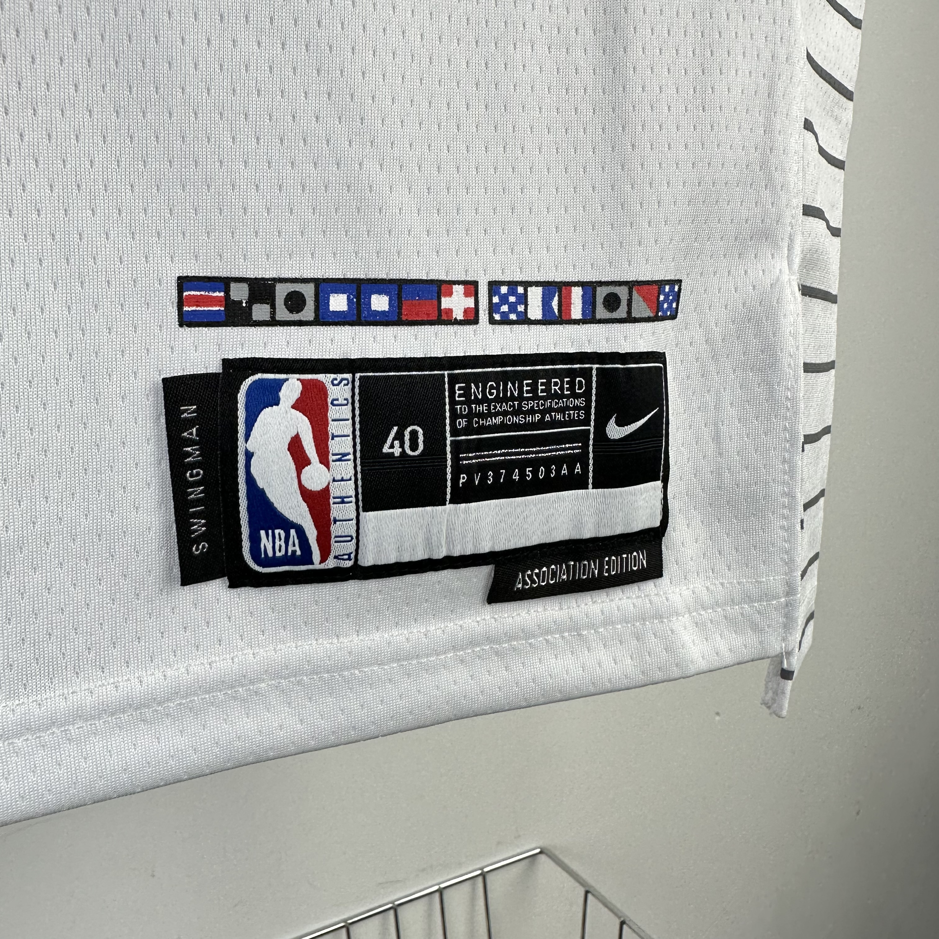 23-24 LA Clippers Home James Harden #1 Swingman NBA Jersey/23赛季快船队主场白色1号哈登