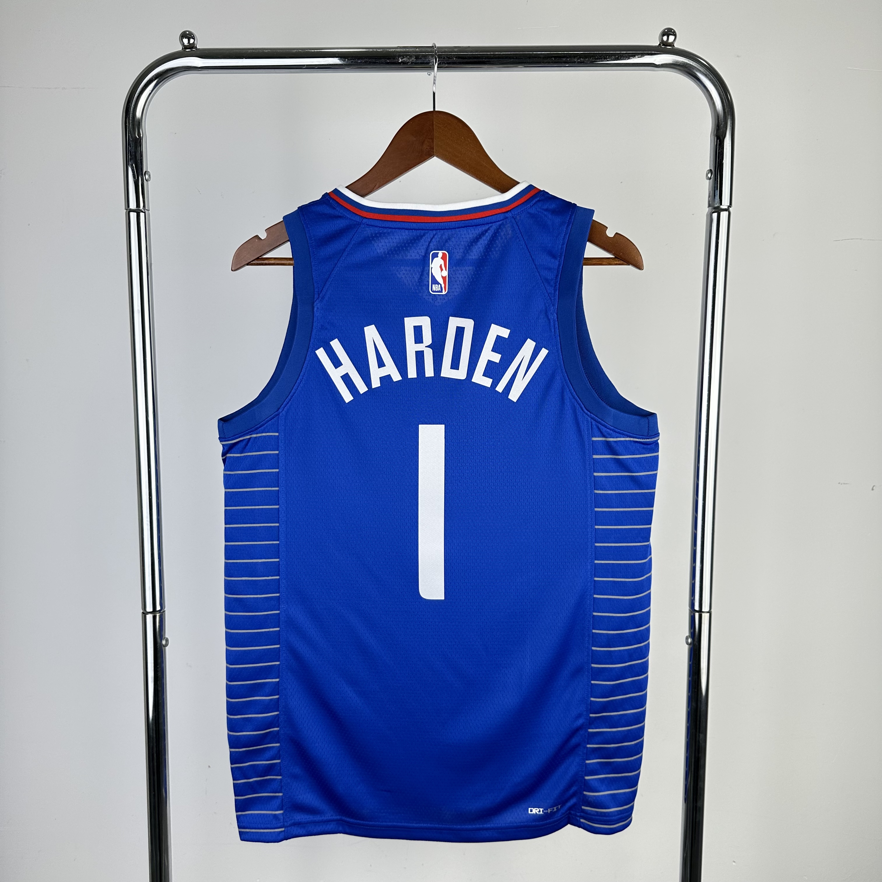 23-24 LA Clippers Away James Harden #1 Swingman NBA Jersey/23赛季快船队客场蓝色1号哈登