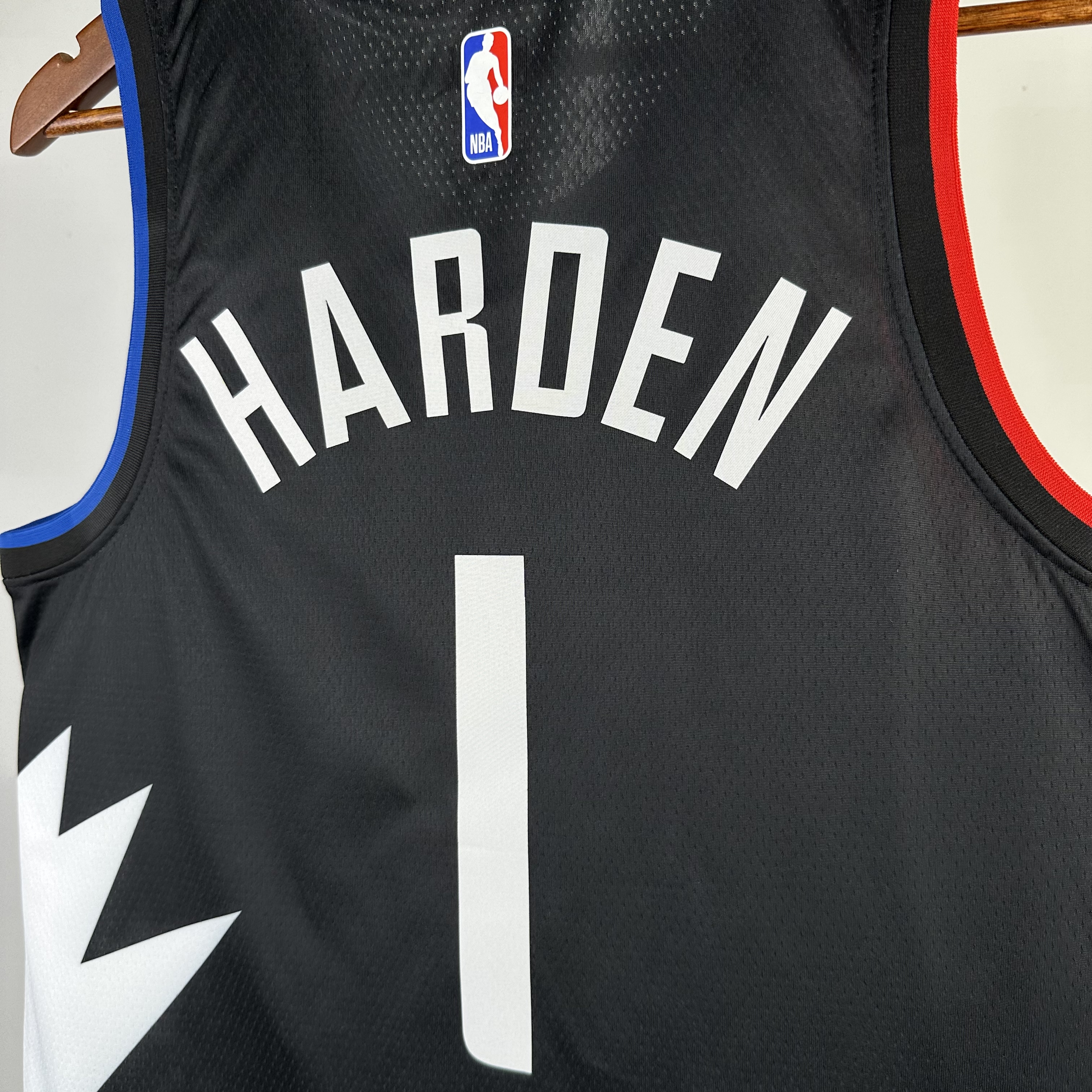 23-24 LA Clippers Flyer limited James Harden #1 Swingman NBA Jersey/23赛季快船队飞人限定1号哈登
