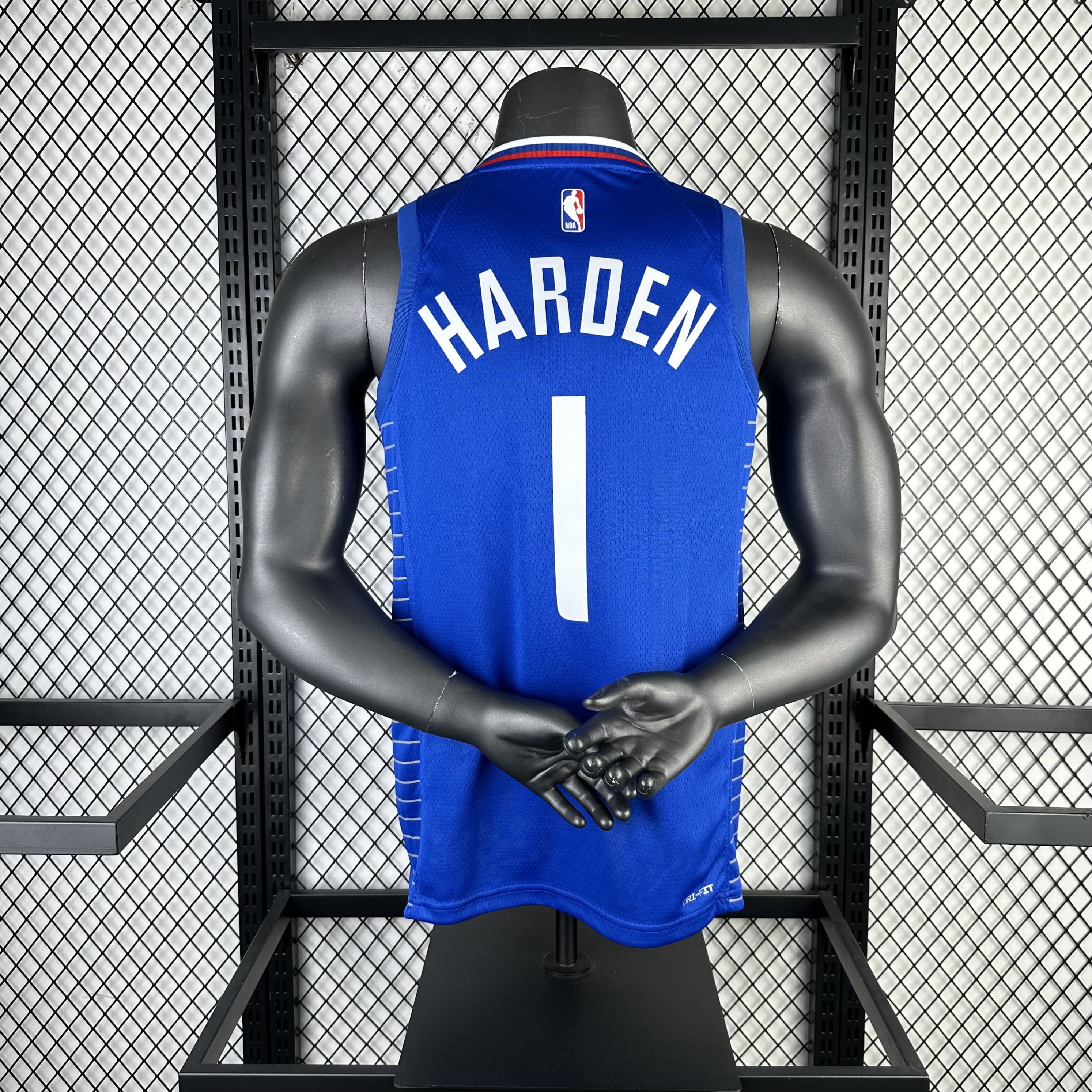23-24 LA Clippers Away James Harden #1 Swingman NBA Jersey/23赛季快船队客场蓝色1号哈登