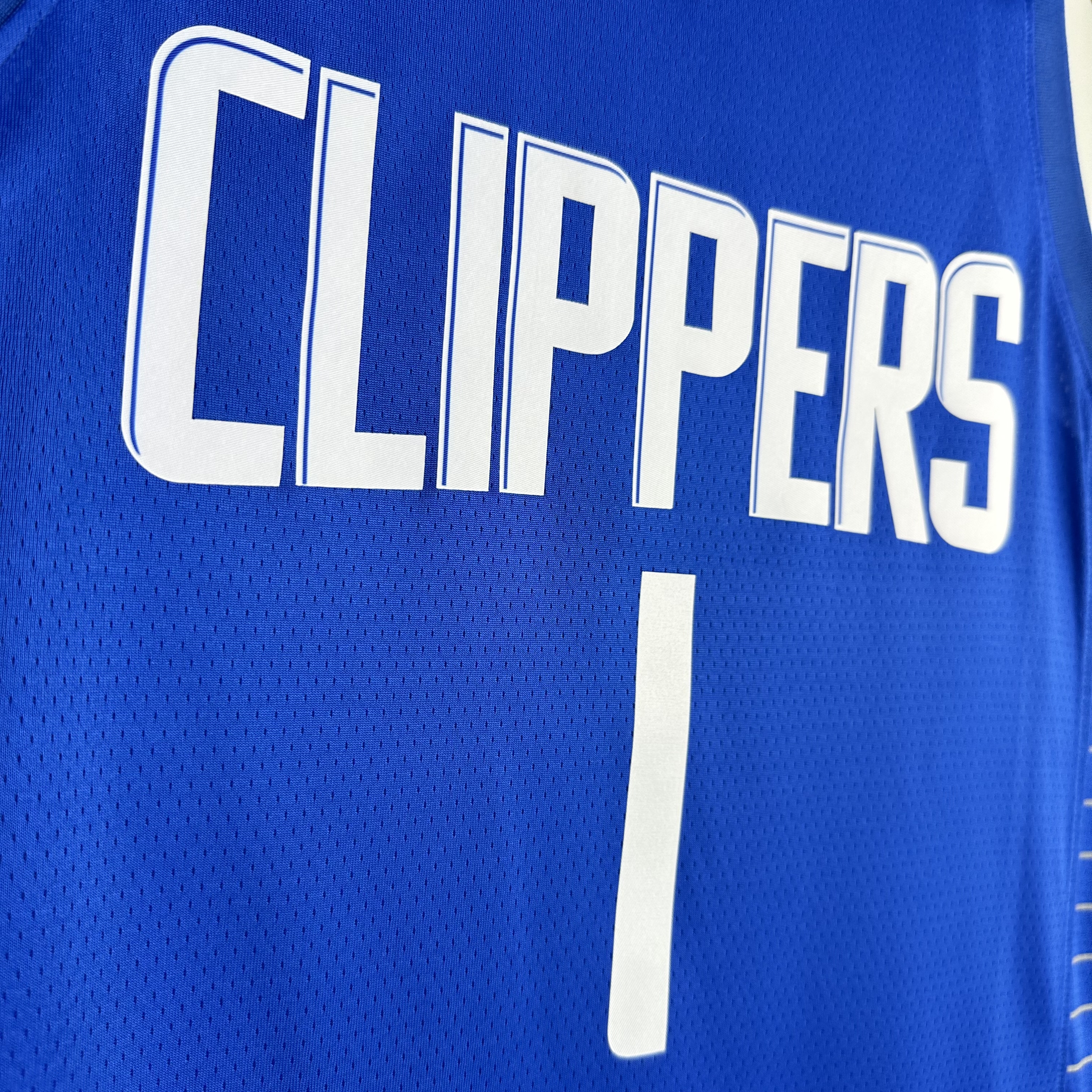 23-24 LA Clippers Away James Harden #1 Swingman NBA Jersey/23赛季快船队客场蓝色1号哈登