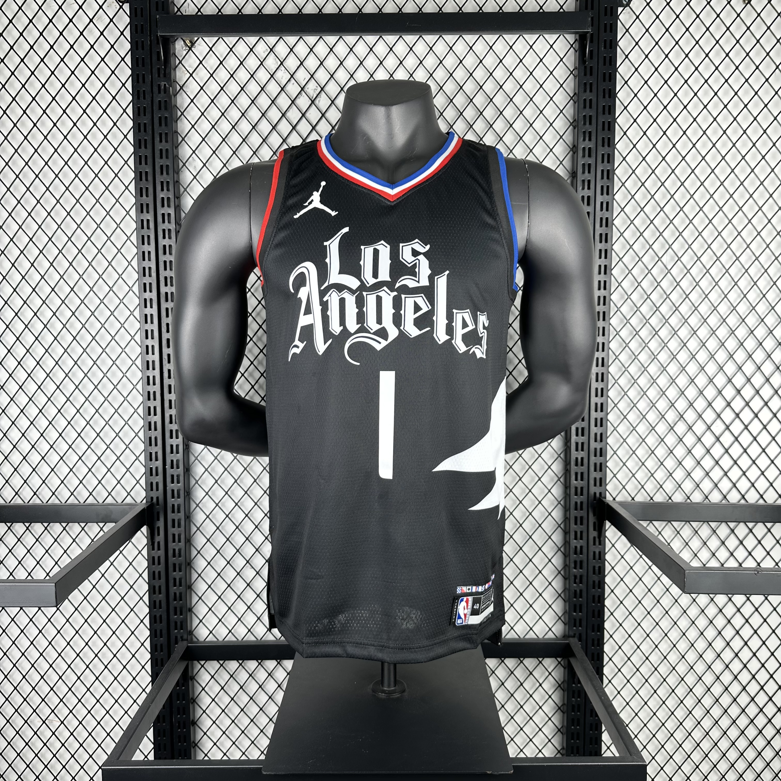 23-24 LA Clippers Flyer limited James Harden #1 Swingman NBA Jersey/23赛季快船队飞人限定1号哈登