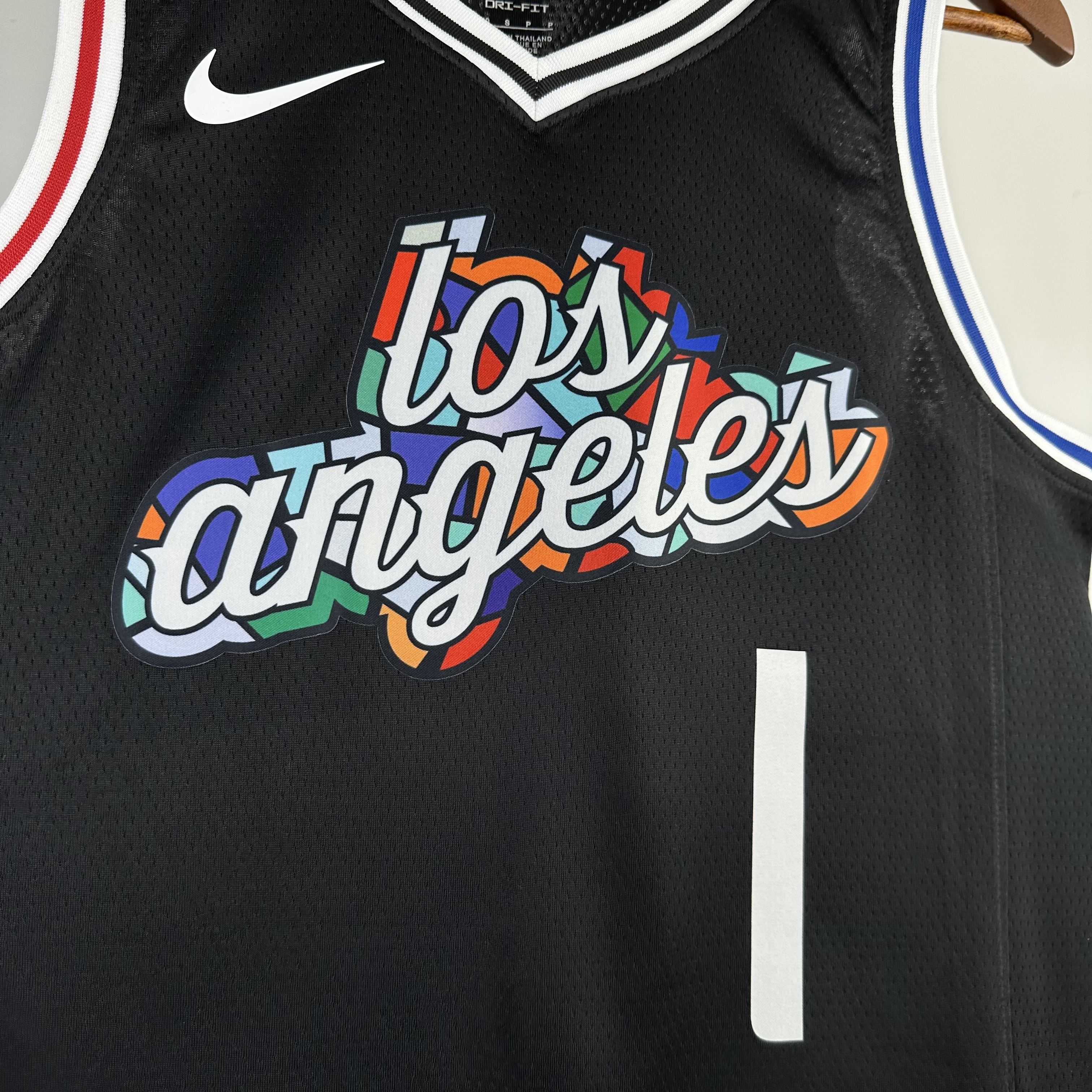 2023 LA Clippers City Edition James Harden #1 Swingman NBA Jersey/23赛季快船队城市版1号哈登