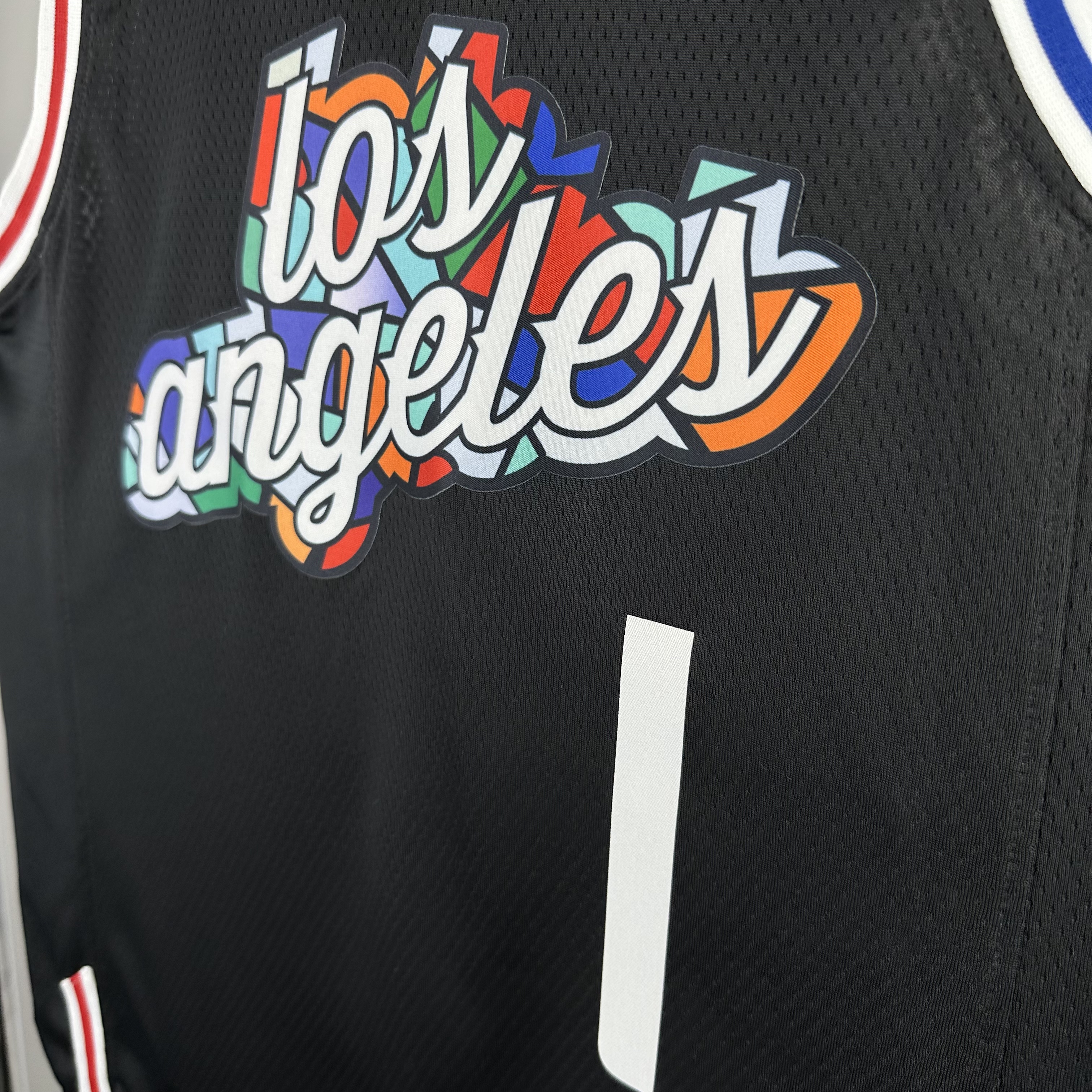 2023 LA Clippers City Edition James Harden #1 Swingman NBA Jersey/23赛季快船队城市版1号哈登