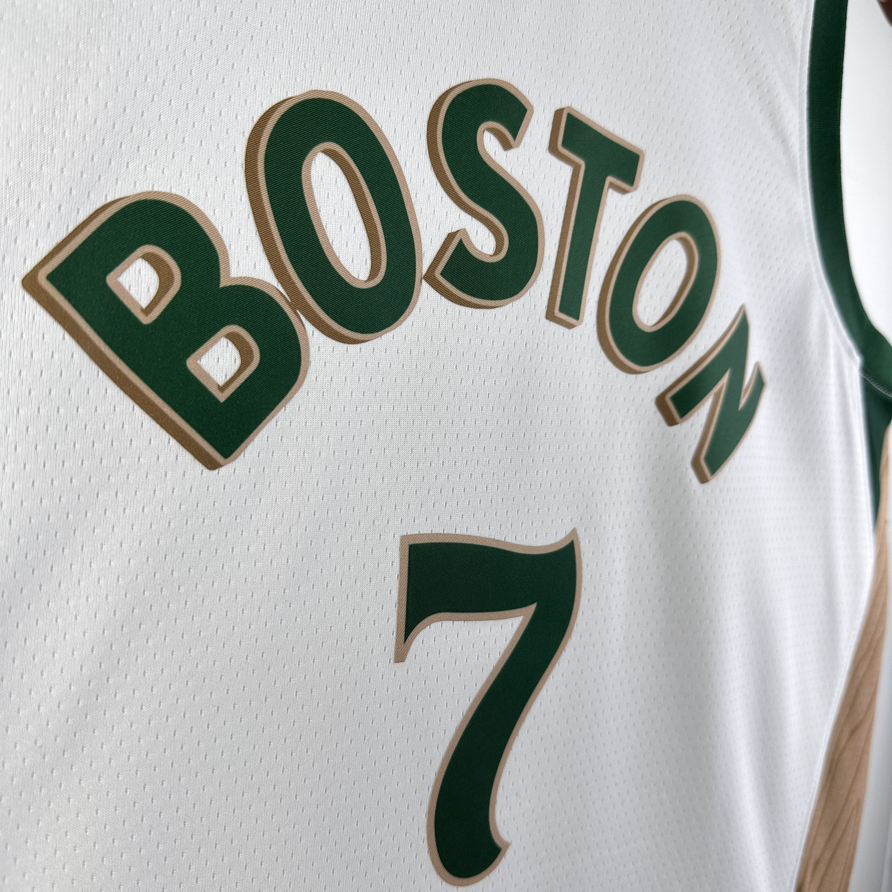 23-24 Boston Celtics City Edition Brown #7 NBA Swingman Jersey/24赛季凯尔特人城市版7号布朗