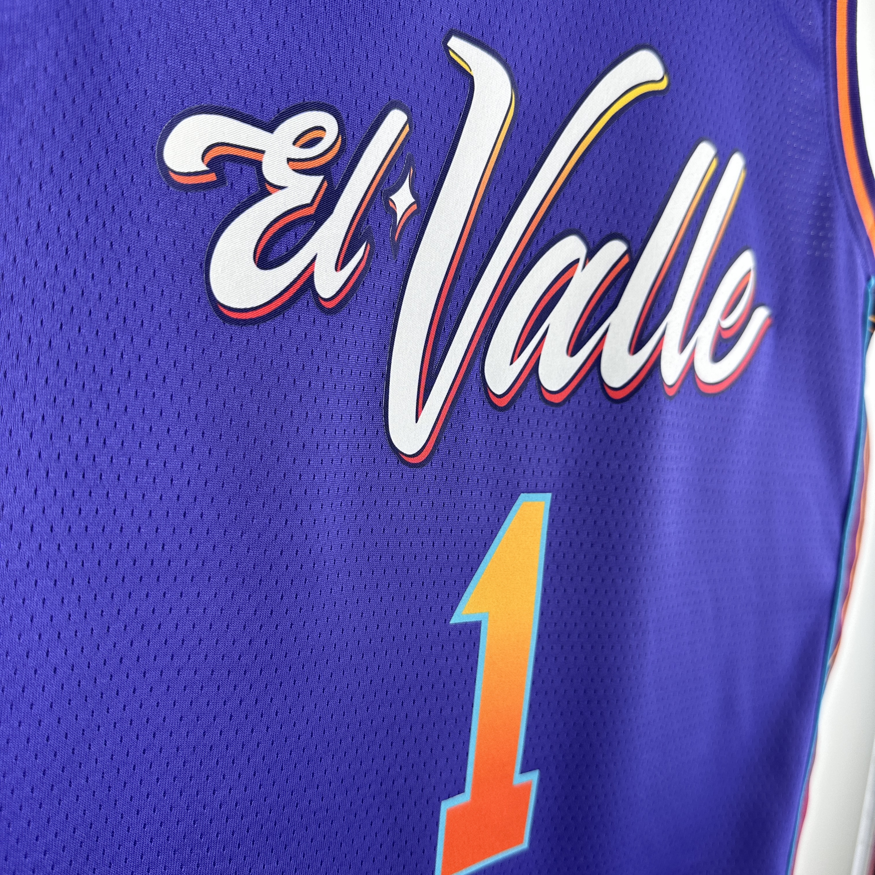 23-24 Phoenix Suns City Edition Booker #1 NBA Swingman Jersey/24赛季太阳队城市版1号布克