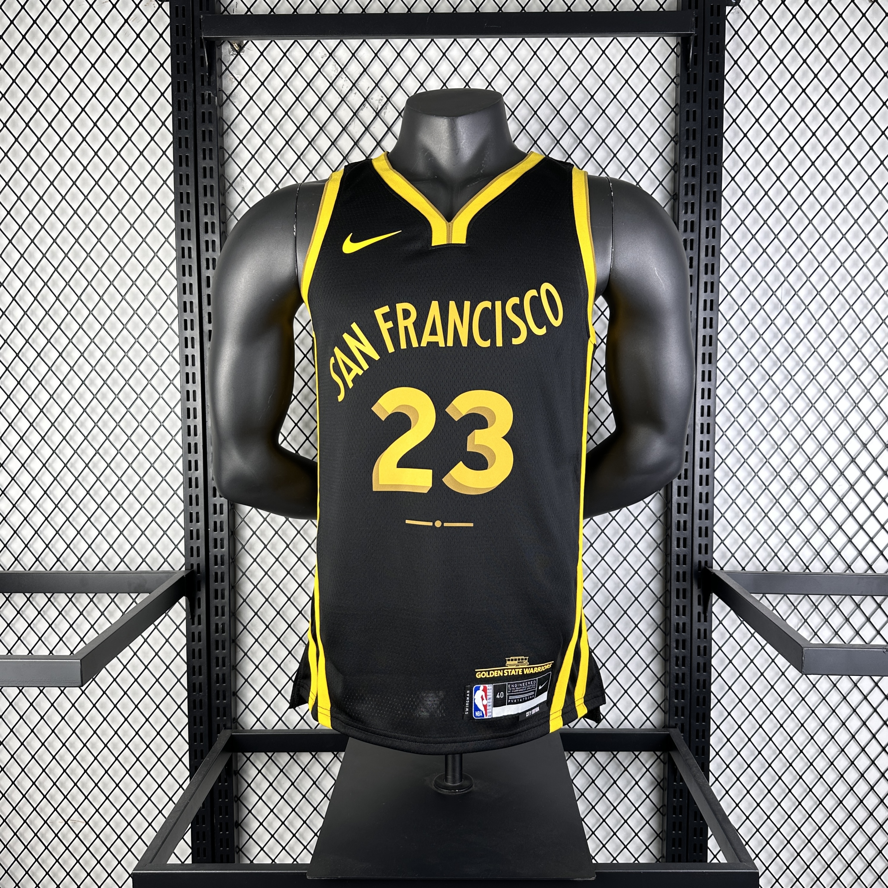 2023 Warriors City Edition Green #23 NBA Swingman Jersey/23赛季勇士队城市版23号格林