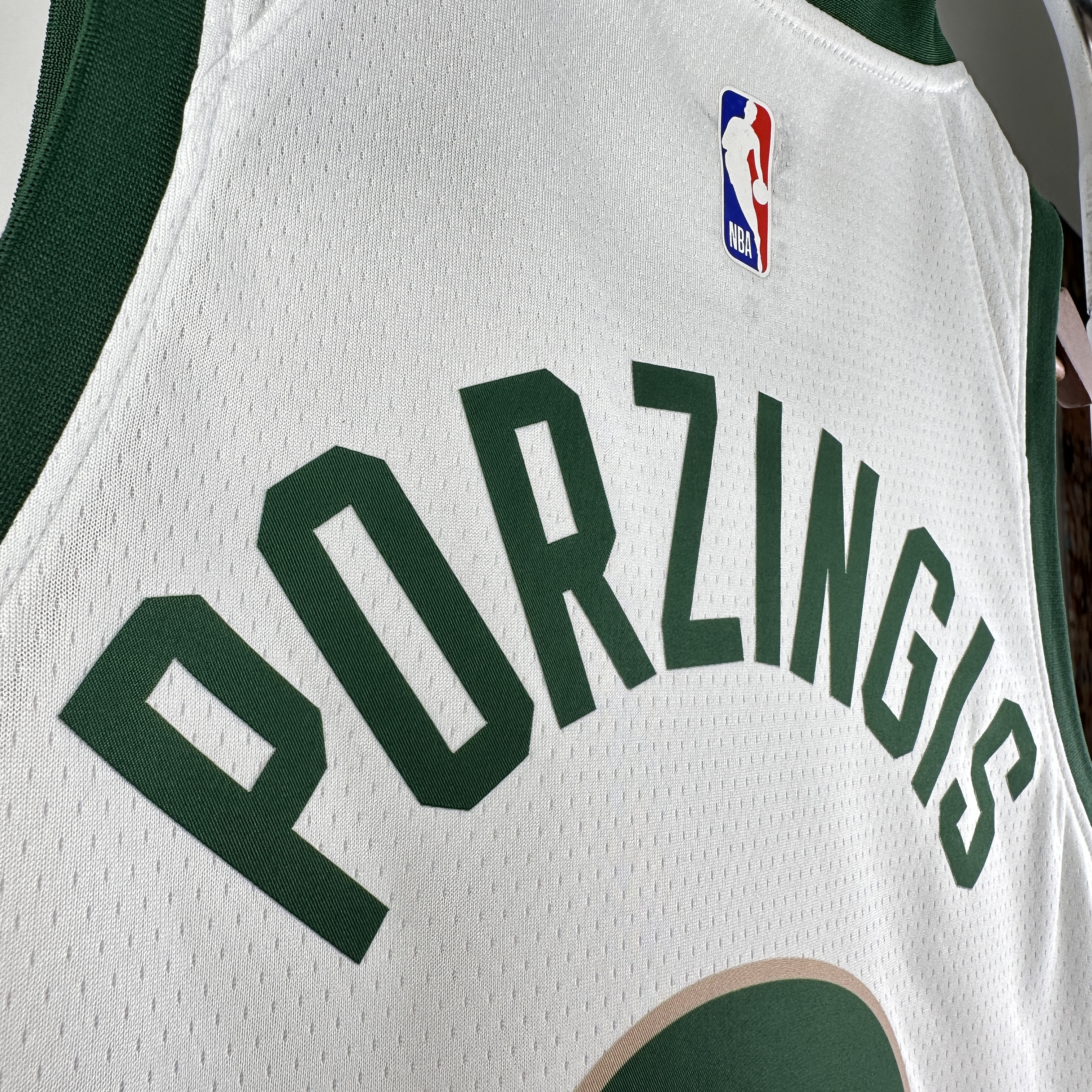 23-24 Boston Celtics City Edition Porzingis #8 NBA Swingman Jersey/24赛季凯尔特人城市版8号波尔津吉斯