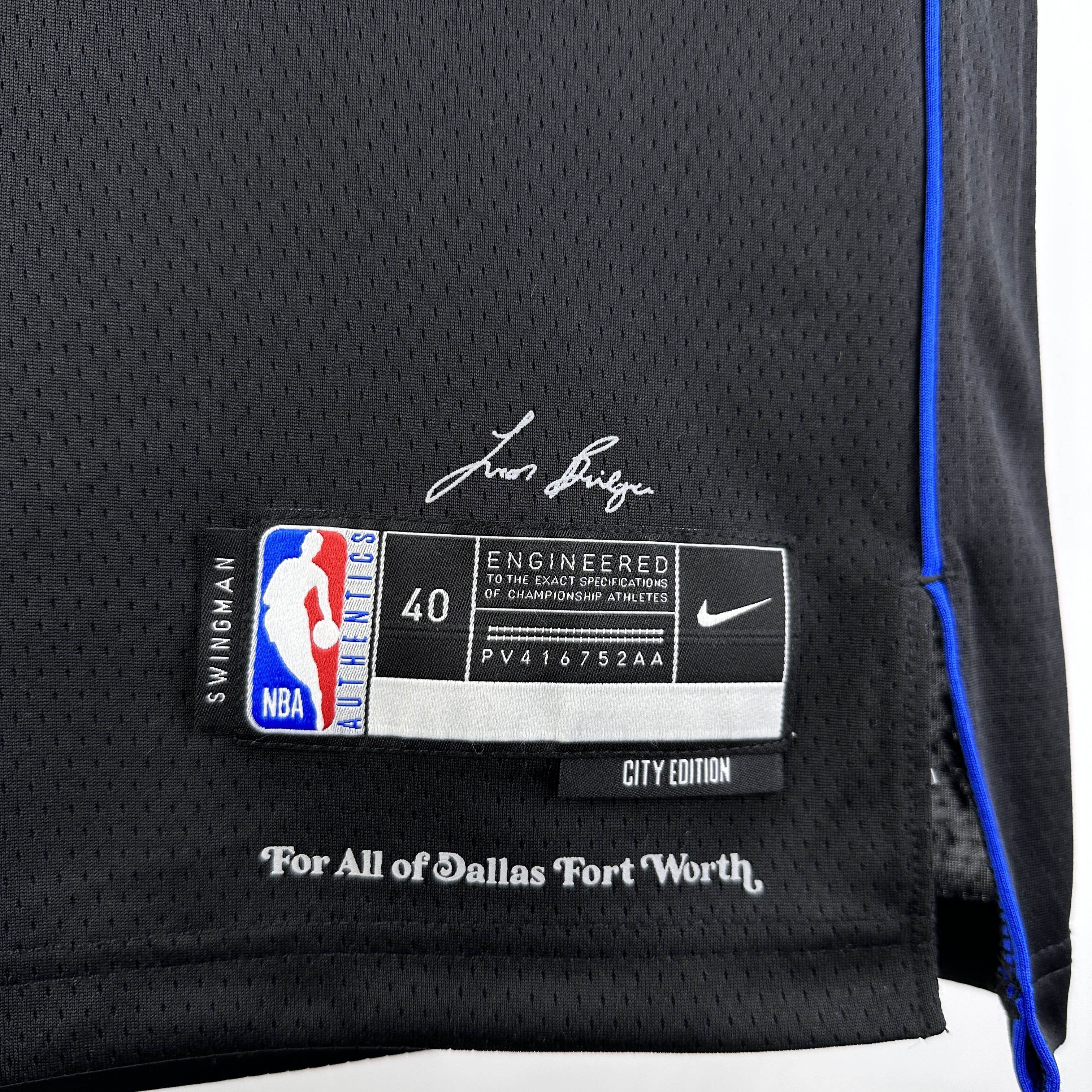 23-24 Dallas Mavericks City Edition Irving #11 NBA Swingman Jersey/24赛季独行侠城市版11号欧文
