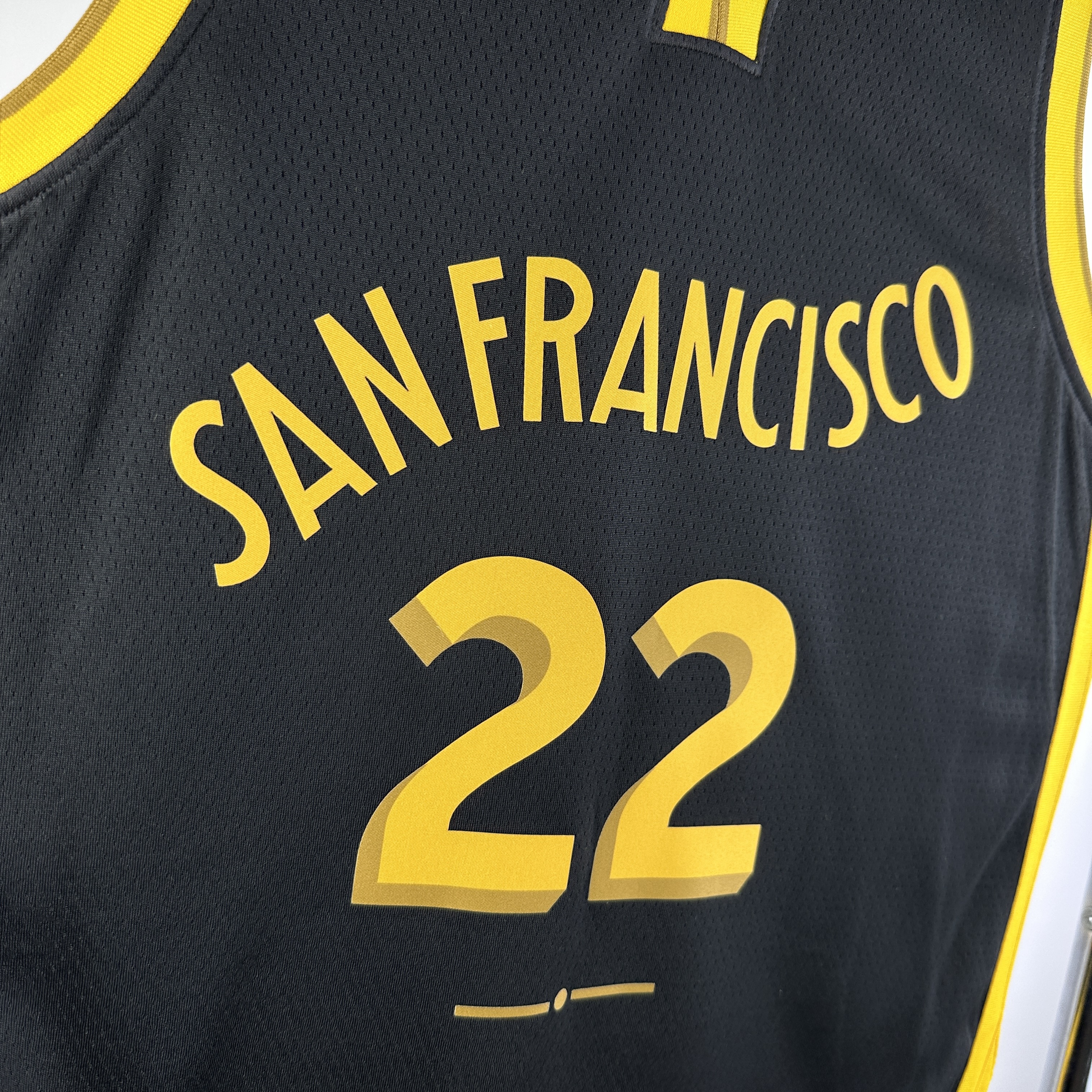 2023 Warriors City Edition Wiggins #22 NBA Swingman Jersey/23赛季勇士队城市版22号维金斯