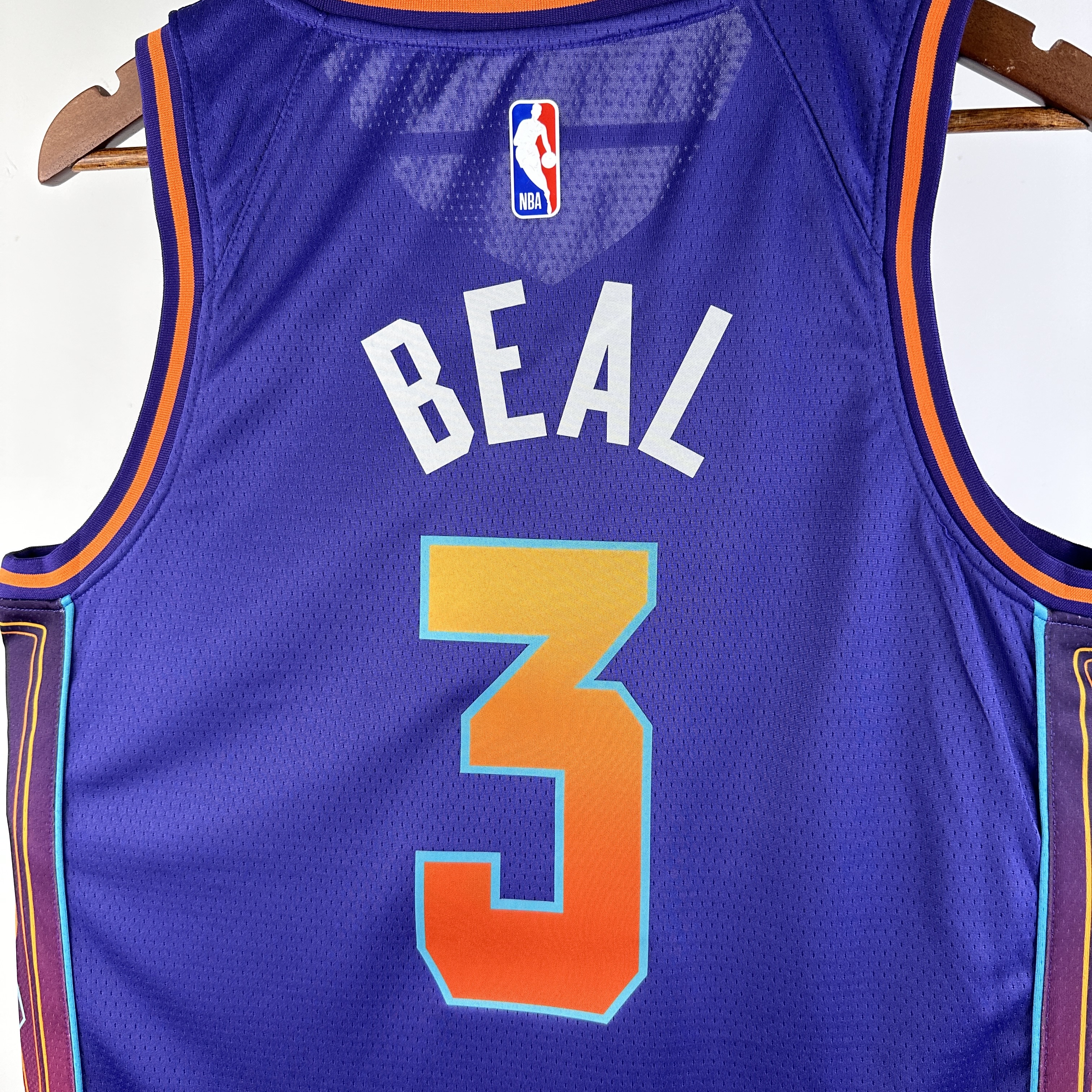 23-24 Phoenix Suns City Edition Beal #3 NBA Swingman Jersey/24赛季太阳队城市版3号比尔