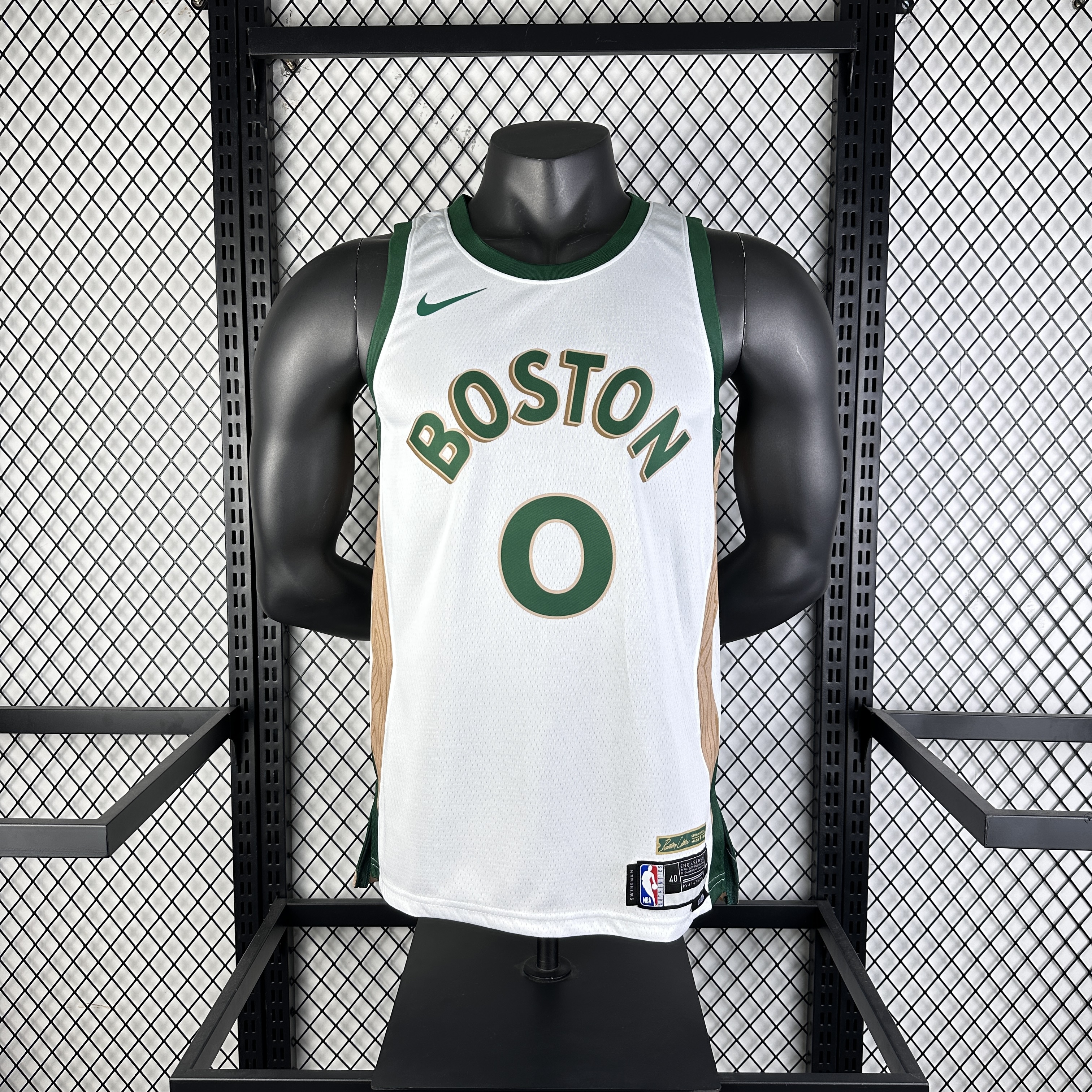 23-24 Boston Celtics City Edition Tatum #0 NBA Swingman Jersey/24赛季凯尔特人城市版0号塔图姆