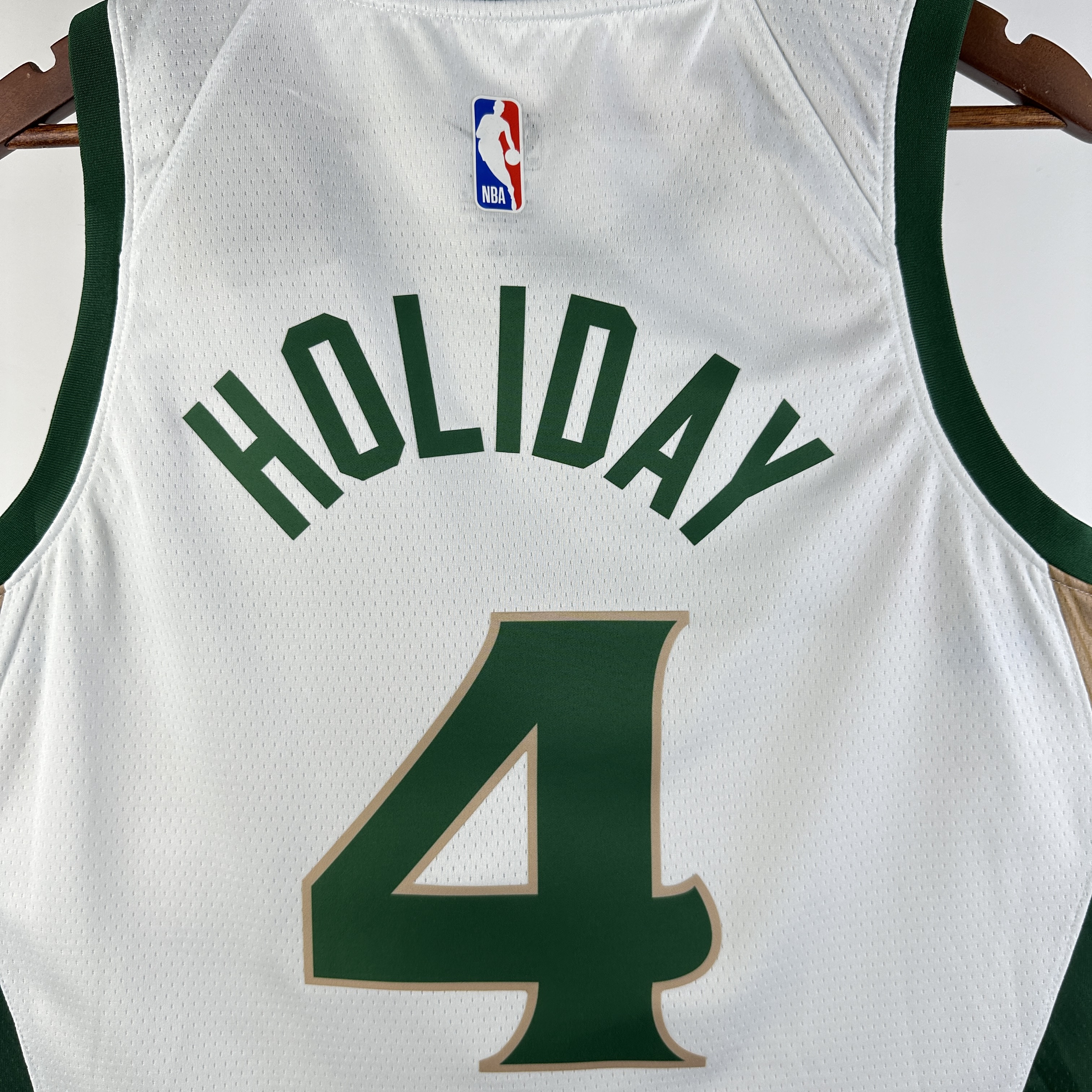 23-24 Boston Celtics City Edition Holiday #4 NBA Swingman Jersey/24赛季凯尔特人城市版4号霍乐迪