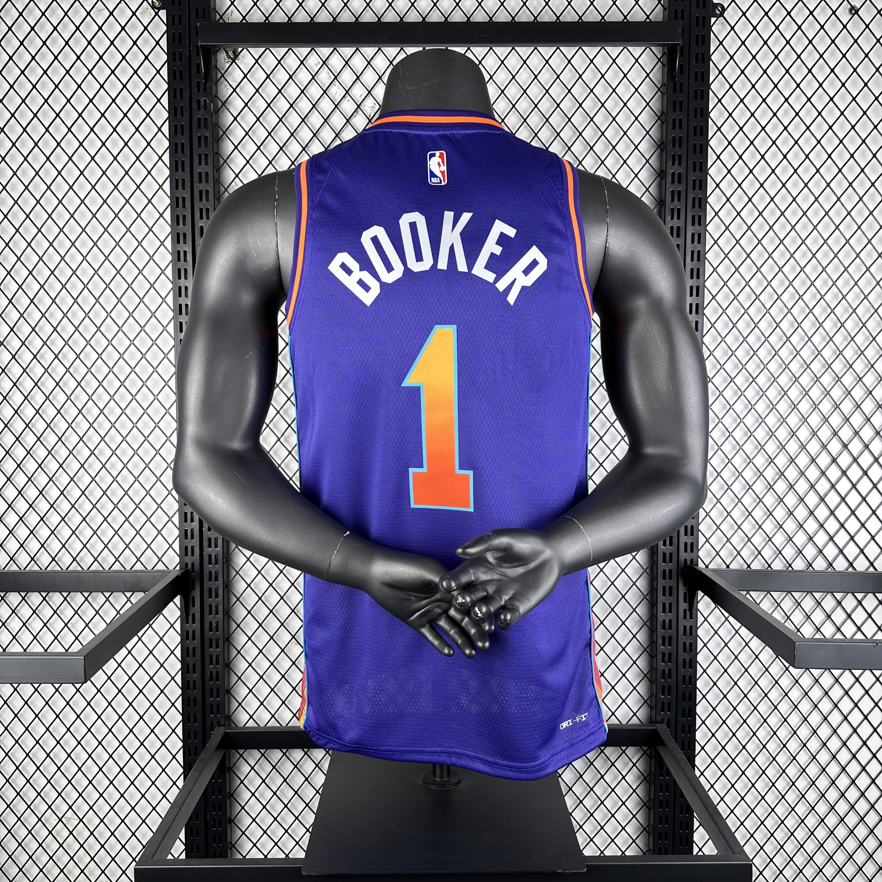 23-24 Phoenix Suns City Edition Booker #1 NBA Swingman Jersey/24赛季太阳队城市版1号布克