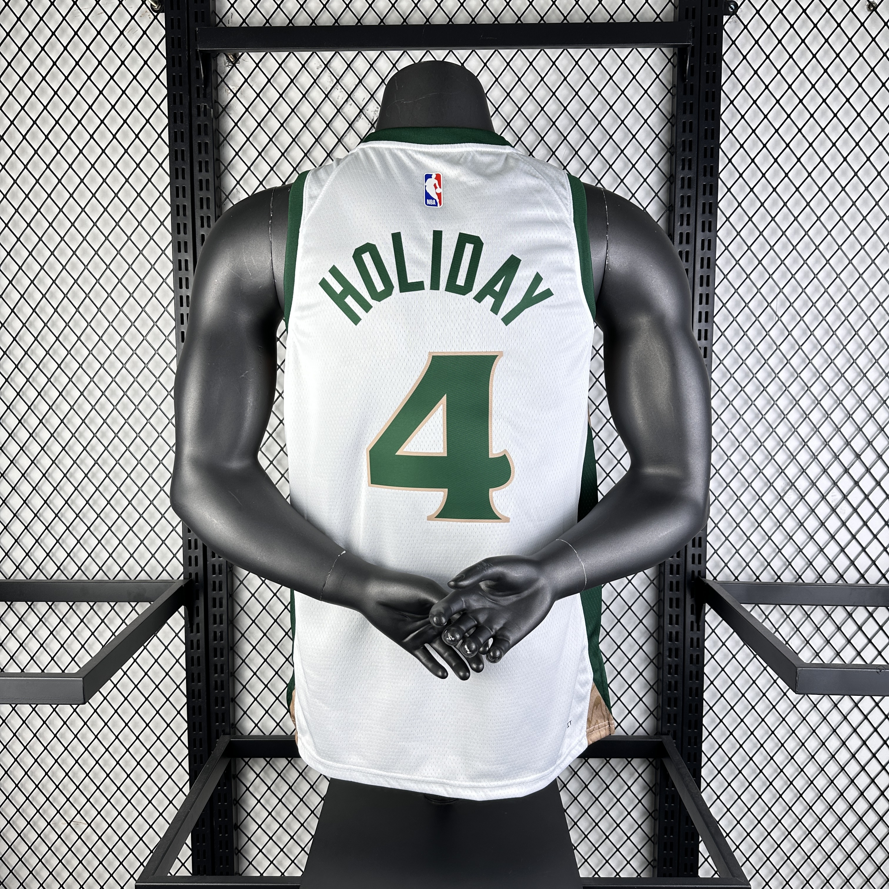 23-24 Boston Celtics City Edition Holiday #4 NBA Swingman Jersey/24赛季凯尔特人城市版4号霍乐迪