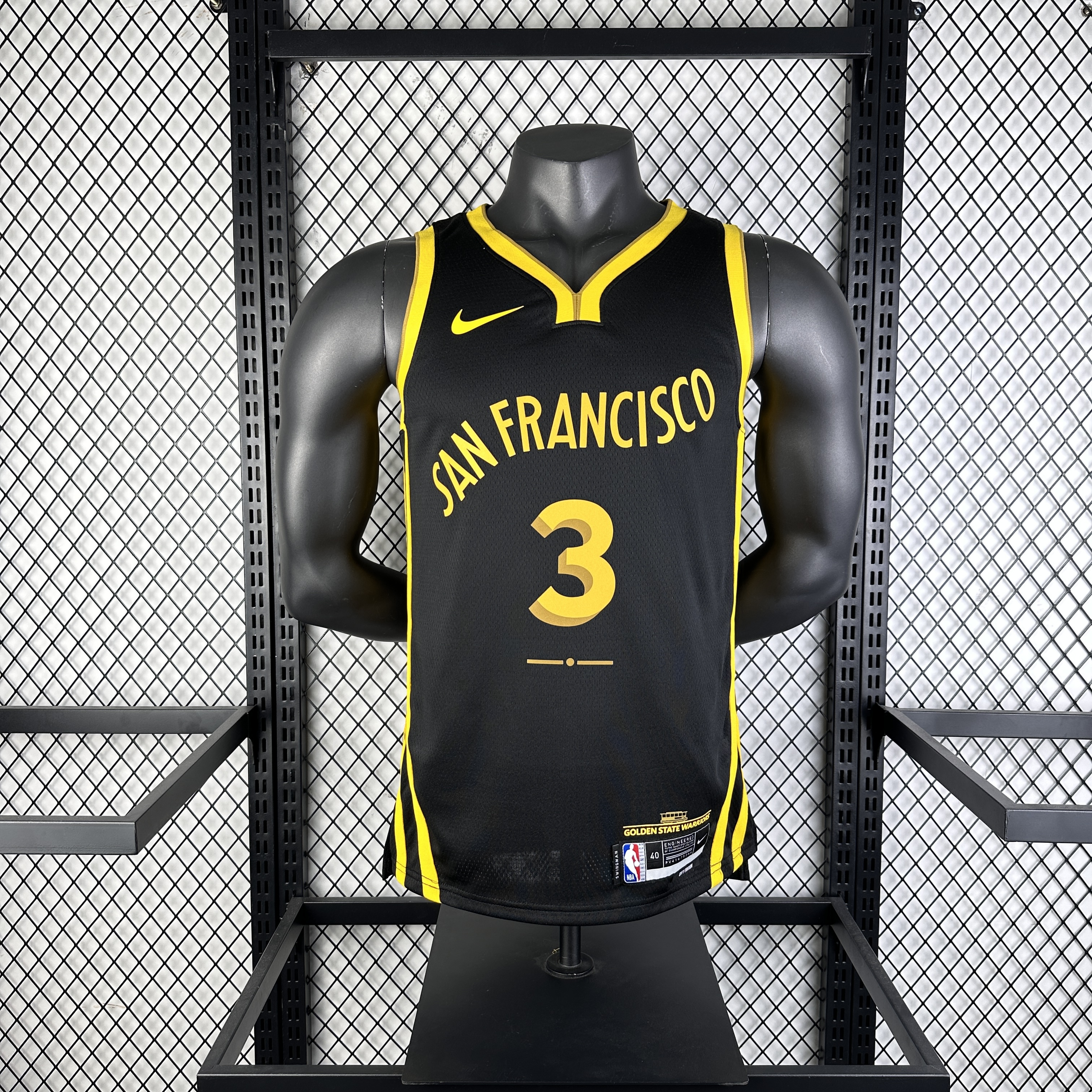 2023 Warriors City Edition Paul #3 NBA Swingman Jersey/23赛季勇士队城市版3号保罗