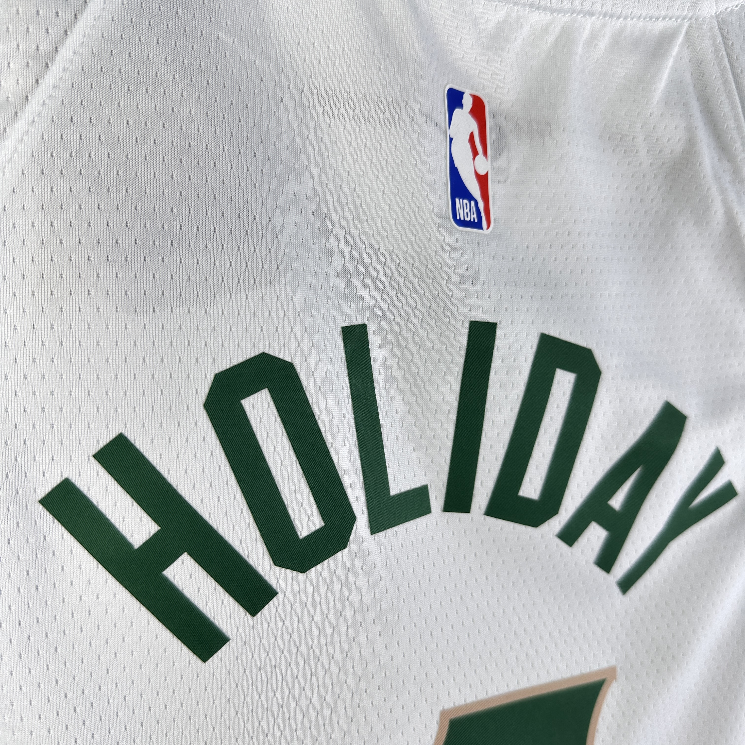 23-24 Boston Celtics City Edition Holiday #4 NBA Swingman Jersey/24赛季凯尔特人城市版4号霍乐迪