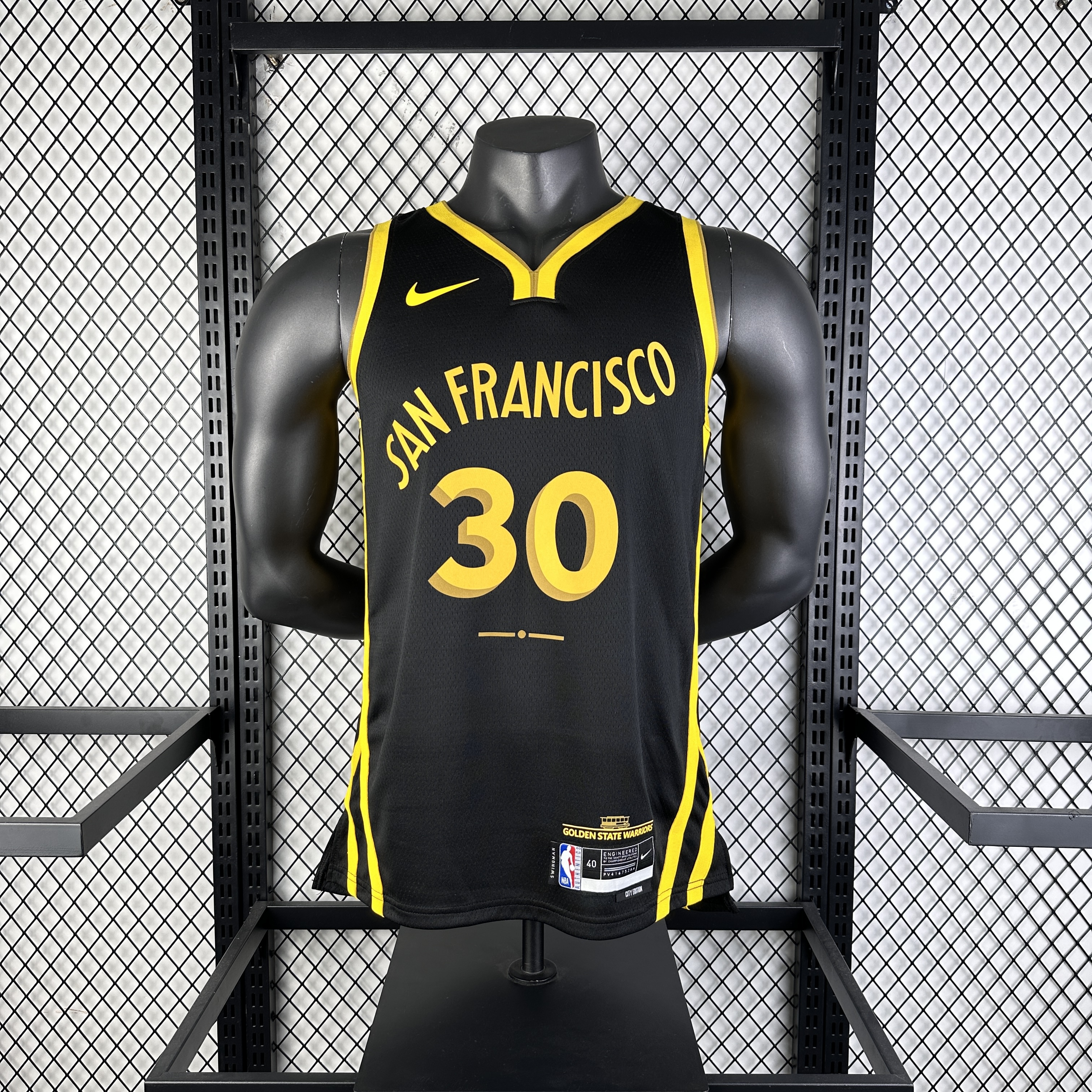 2023 Warriors City Edition Curry #30 NBA Swingman Jersey/23赛季勇士队城市版30号库里