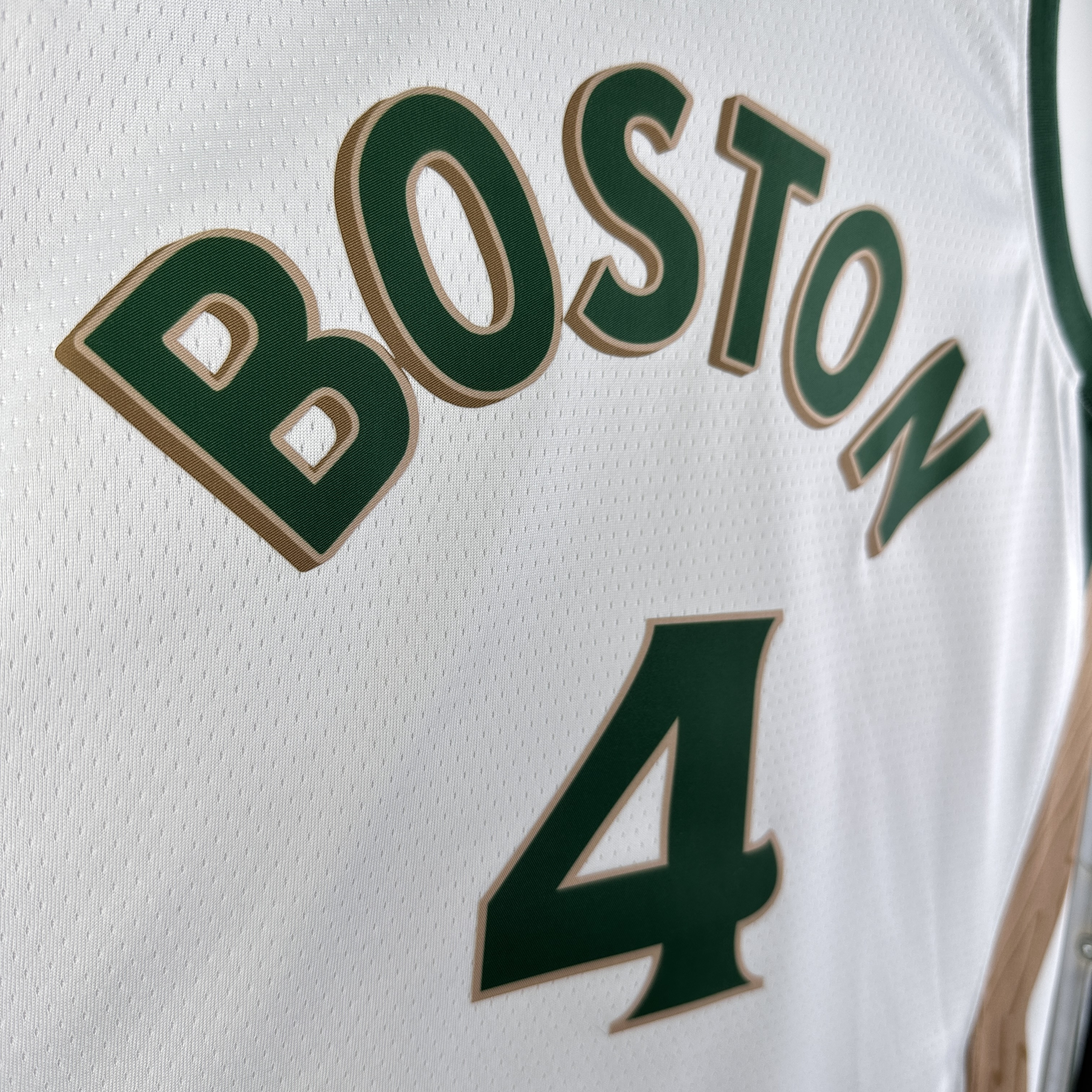 23-24 Boston Celtics City Edition Holiday #4 NBA Swingman Jersey/24赛季凯尔特人城市版4号霍乐迪
