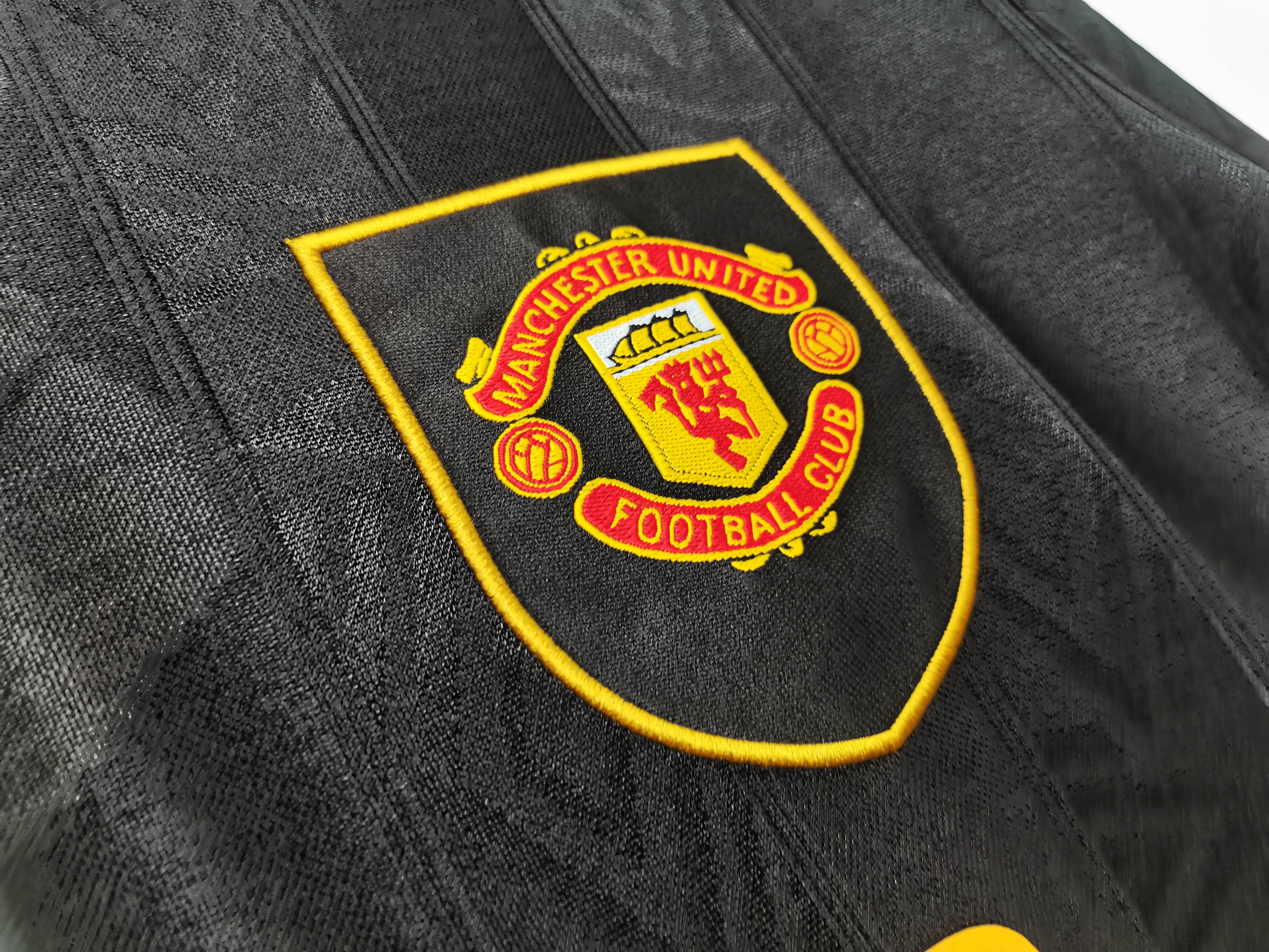 1993-94 Manchester United Away Long Sleeve Retro Jersey/93-94曼联客场长袖