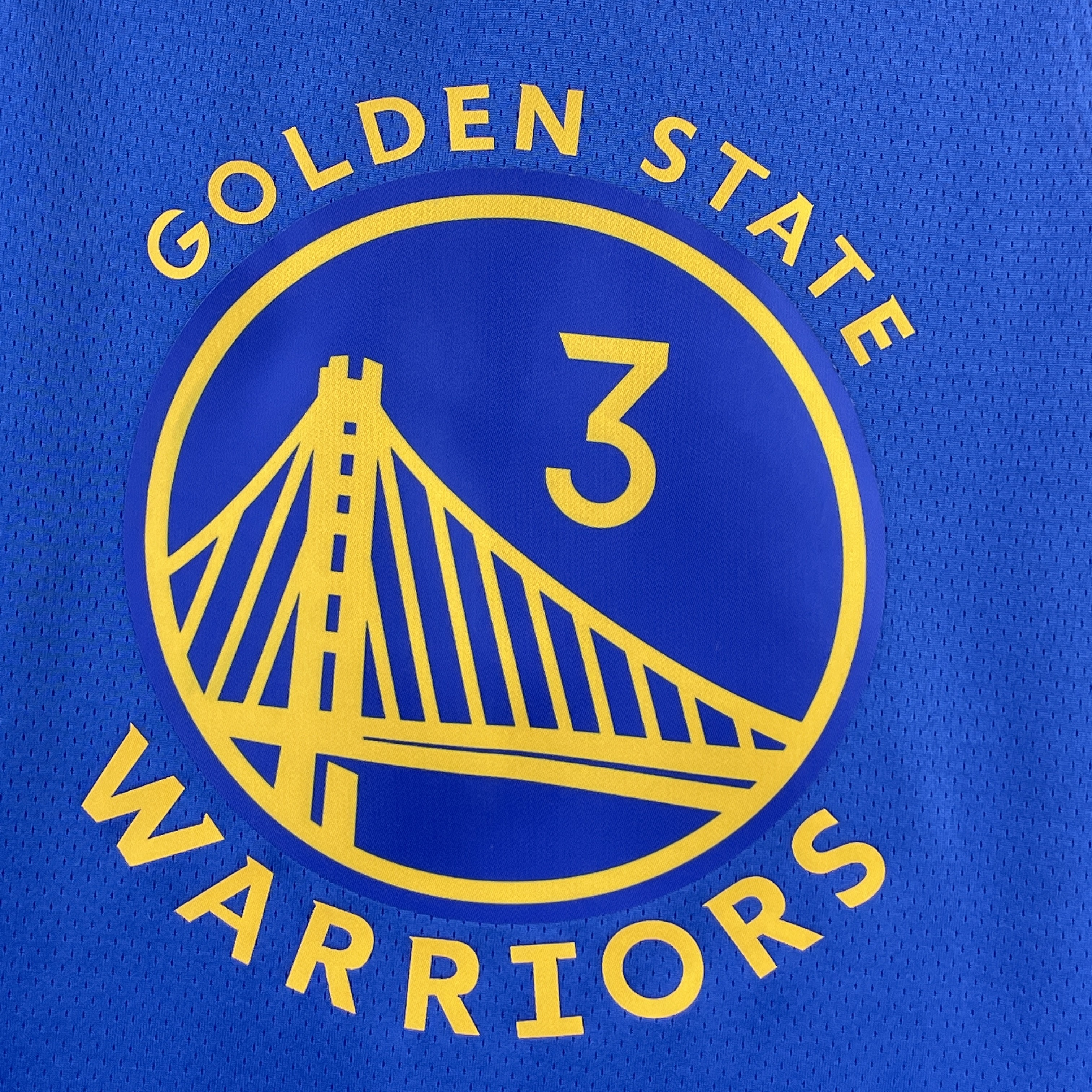2023 Warriors Away POOLE #3 NBA Swingman Jersey/23赛季勇士队客场蓝色3号普尔