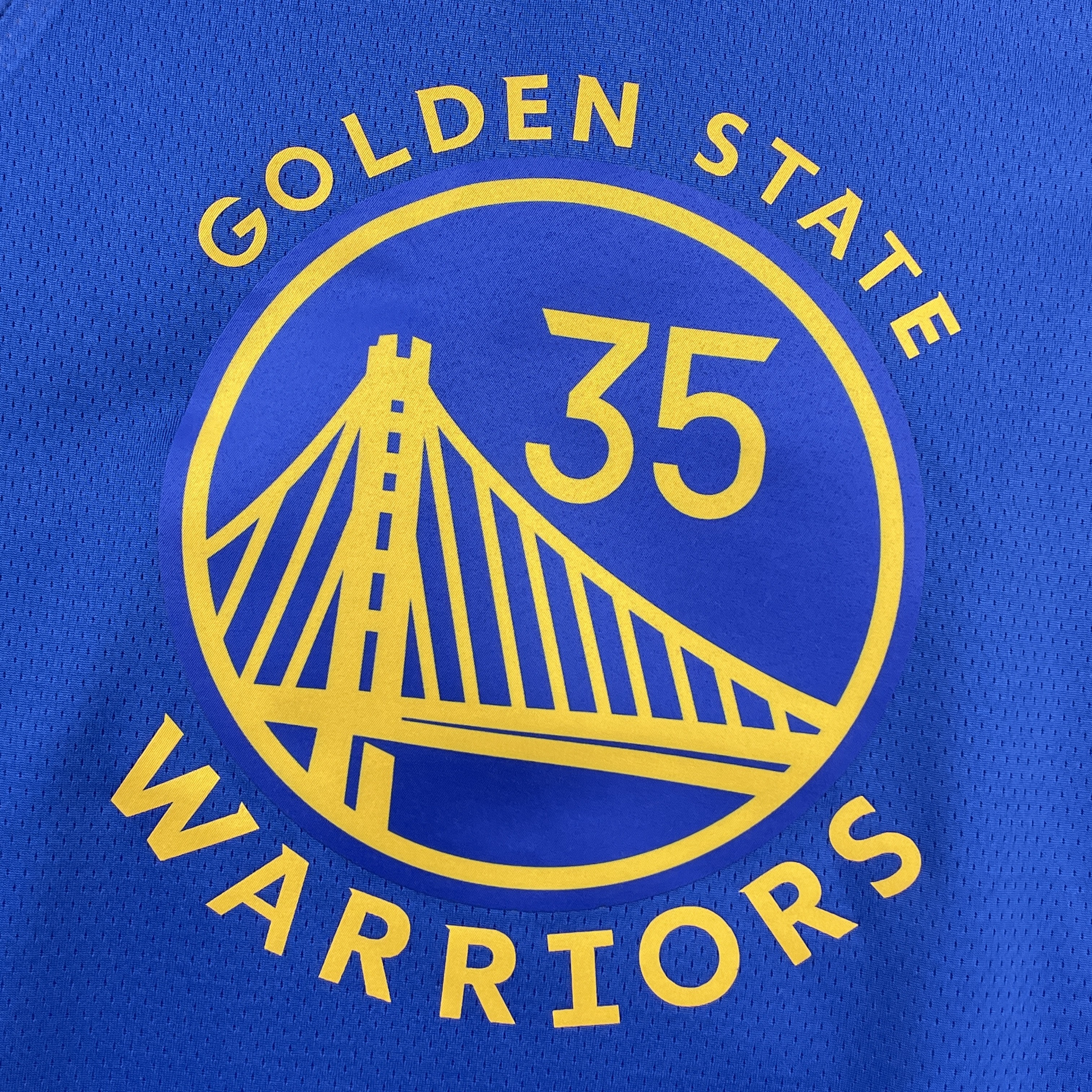 2023 Warriors Away DURANT #35 NBA Swingman Jersey/23赛季勇士队客场蓝色35号杜兰特