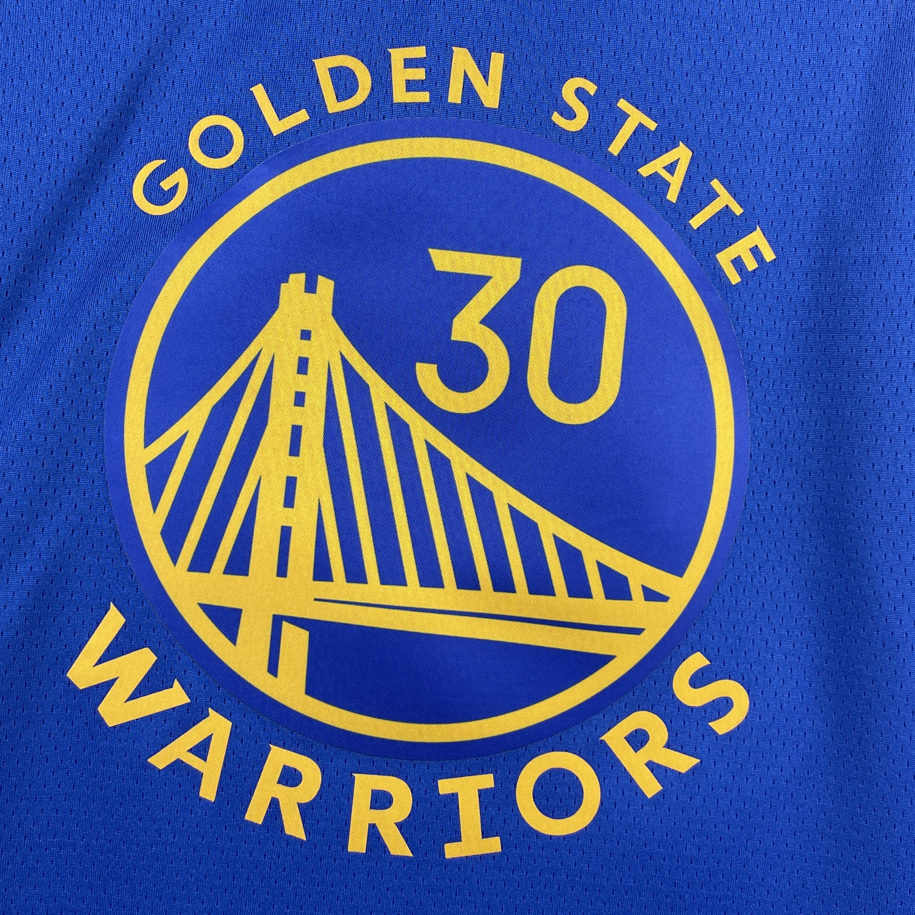 2023 Warriors Away Curry #30 NBA Swingman Jersey/23赛季勇士队客场蓝色30号库里