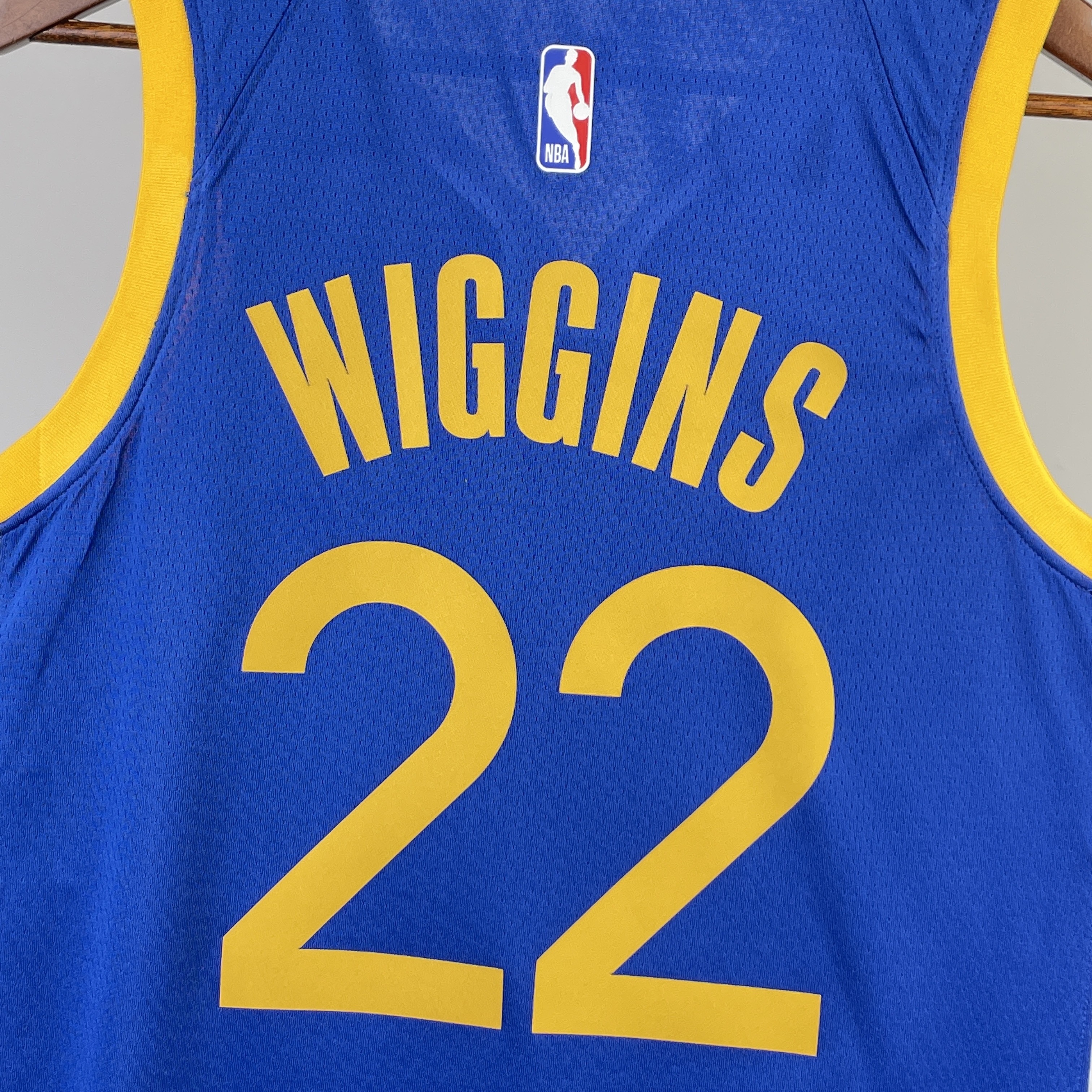 2023 Warriors Away WIGGINS #22 NBA Swingman Jersey/23赛季勇士队客场蓝色22号维金斯