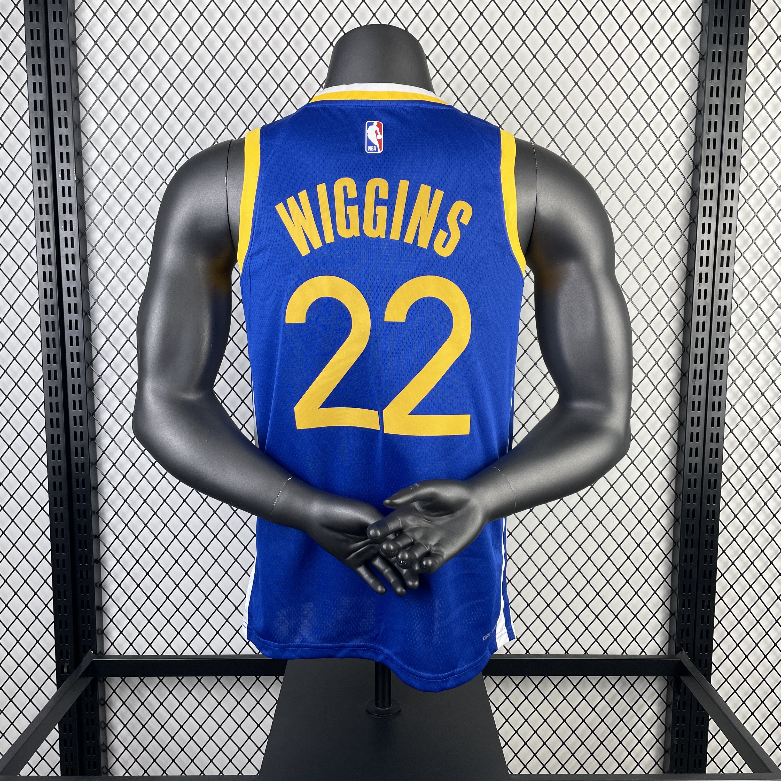 2023 Warriors Away WIGGINS #22 NBA Swingman Jersey/23赛季勇士队客场蓝色22号维金斯