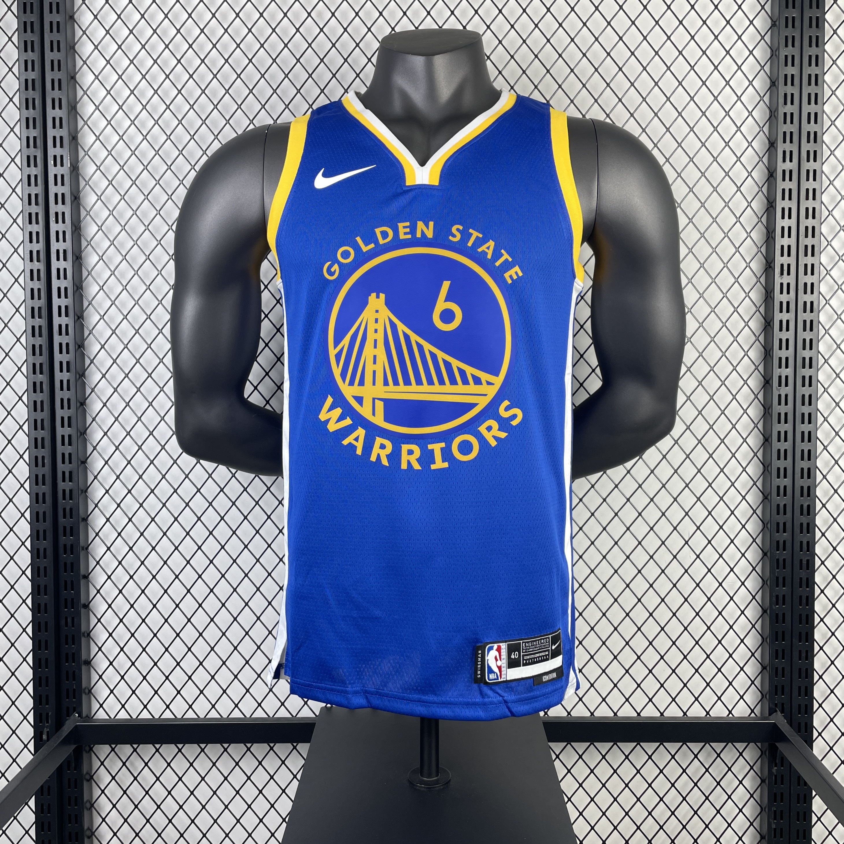 2023 Warriors Away YOUNG #6 NBA Swingman Jersey/23赛季勇士队客场蓝色6号尼克杨