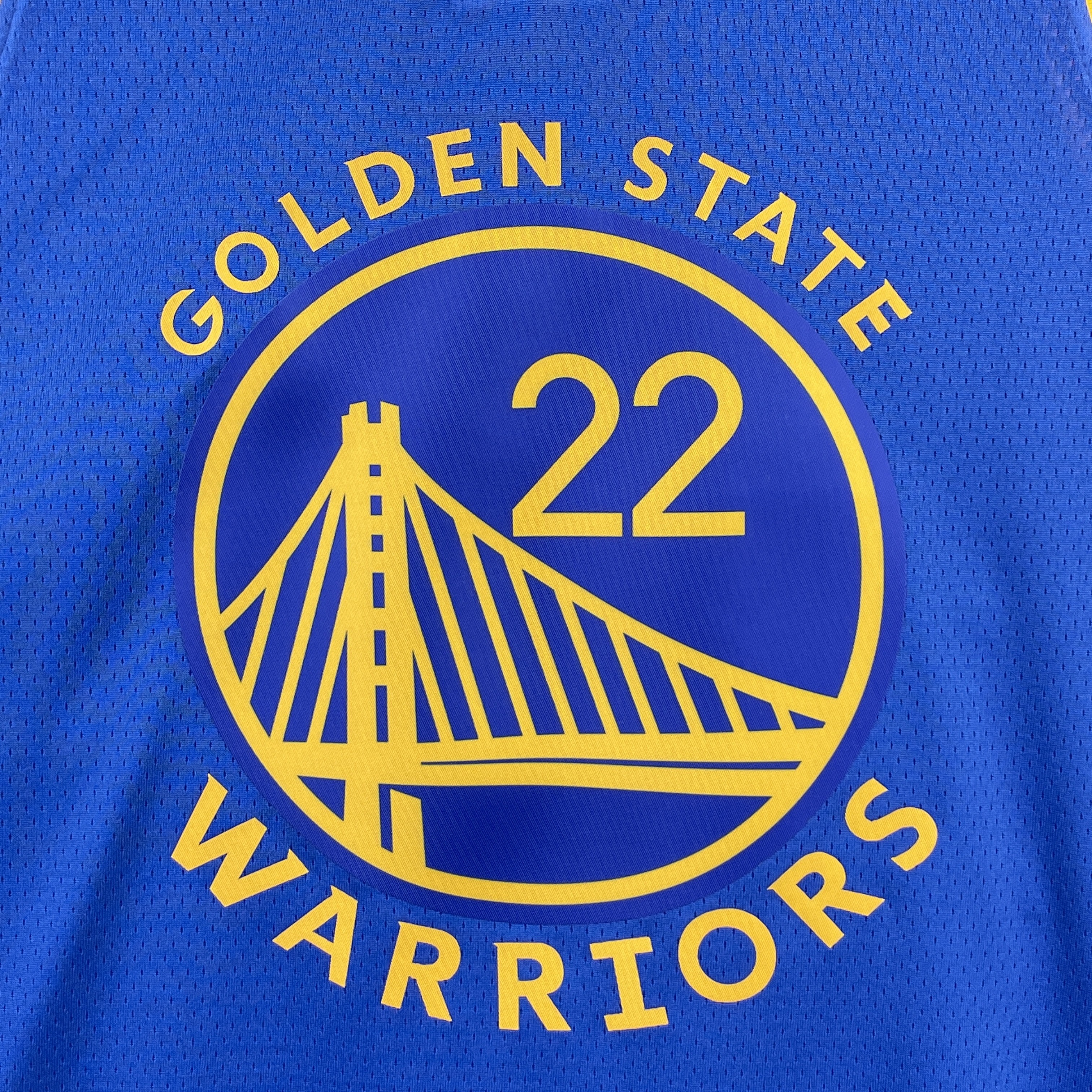 2023 Warriors Away WIGGINS #22 NBA Swingman Jersey/23赛季勇士队客场蓝色22号维金斯