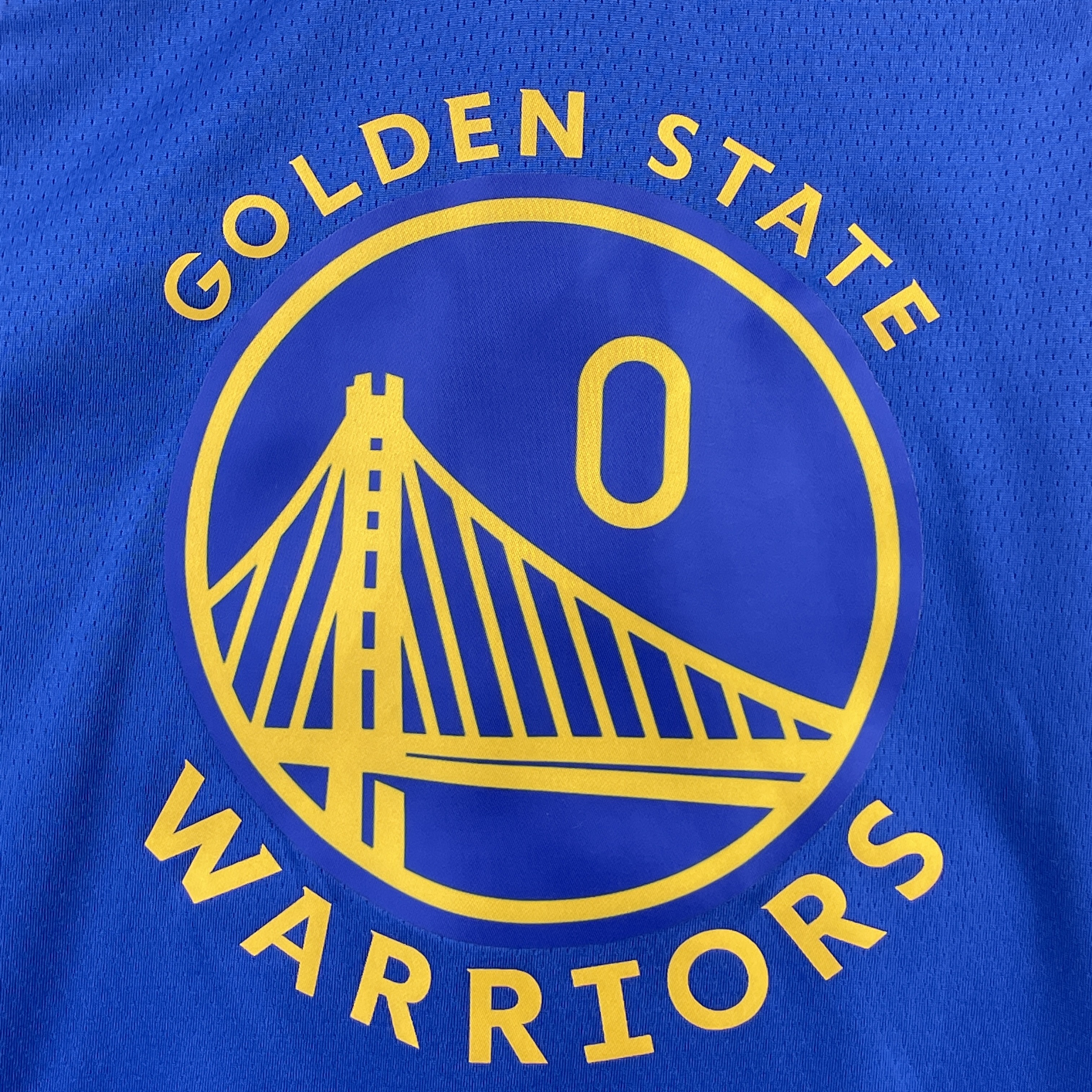 2023 Warriors Away PAYTON II #0 NBA Swingman Jersey/23赛季勇士队客场蓝色0号小佩顿