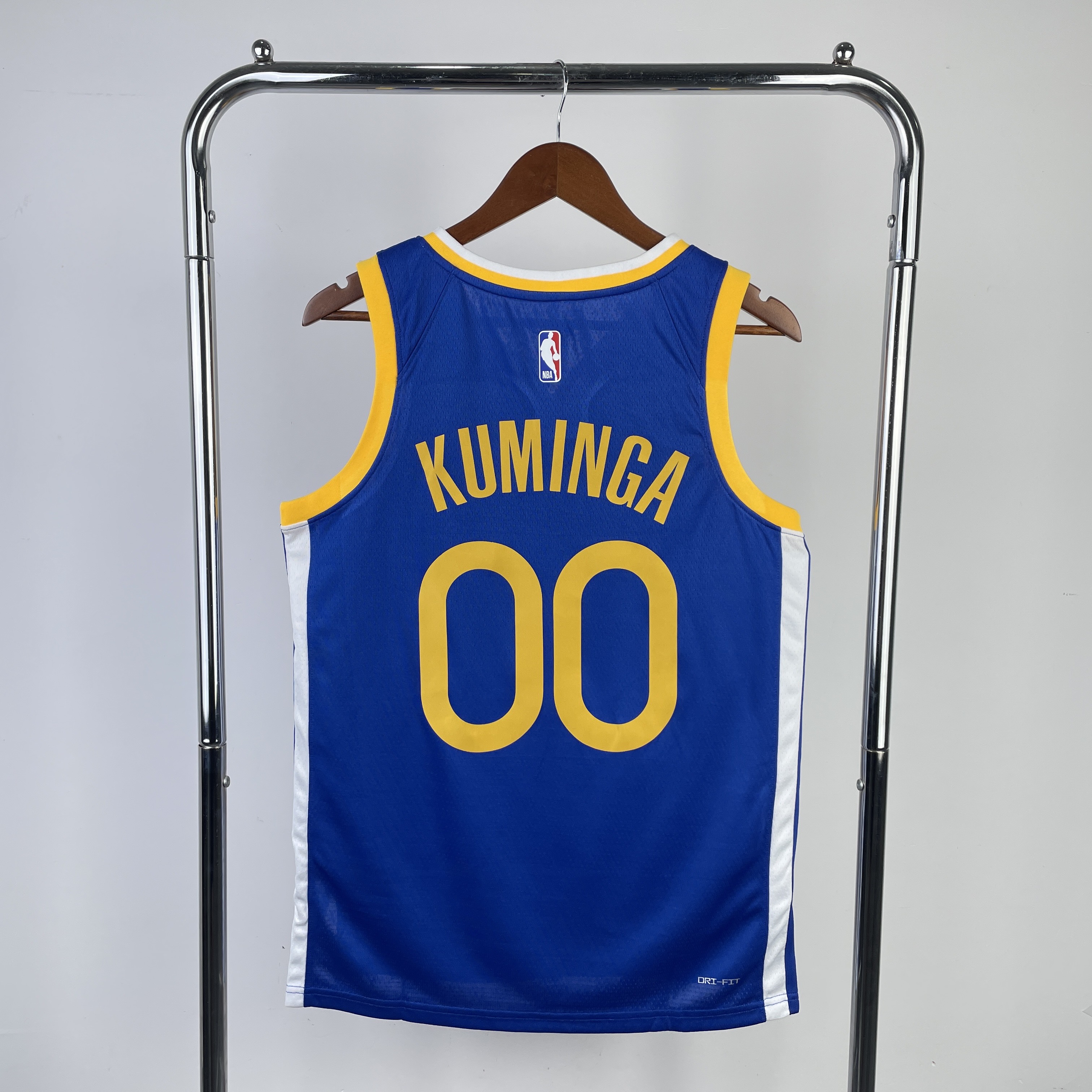 2023 Warriors Away KUMINGA #00 NBA Swingman Jersey/23赛季勇士队客场蓝色00号库明加