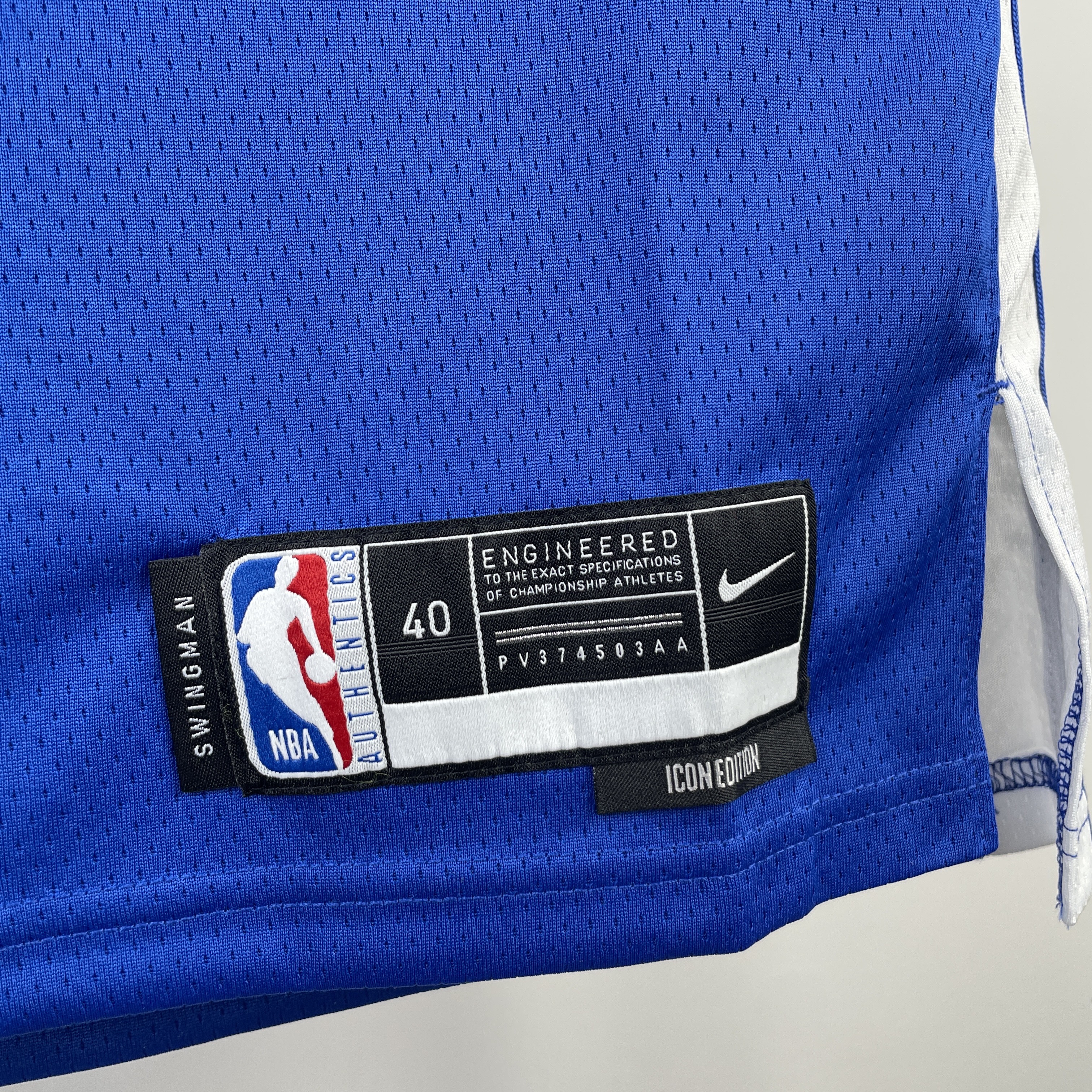 2023 Warriors Away IGUODALA #9 NBA Swingman Jersey/23赛季勇士队客场蓝色9号伊戈达拉