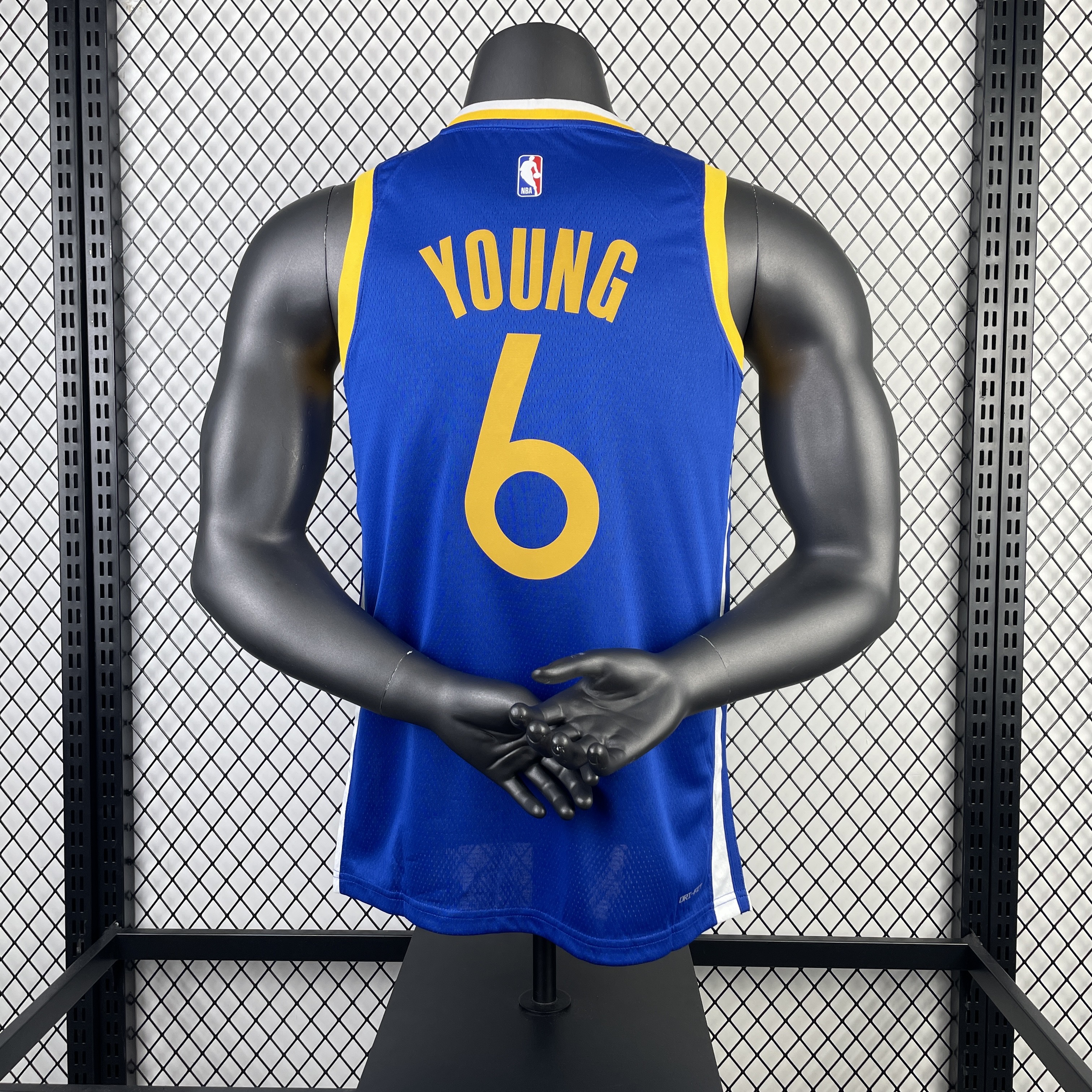 2023 Warriors Away YOUNG #6 NBA Swingman Jersey/23赛季勇士队客场蓝色6号尼克杨