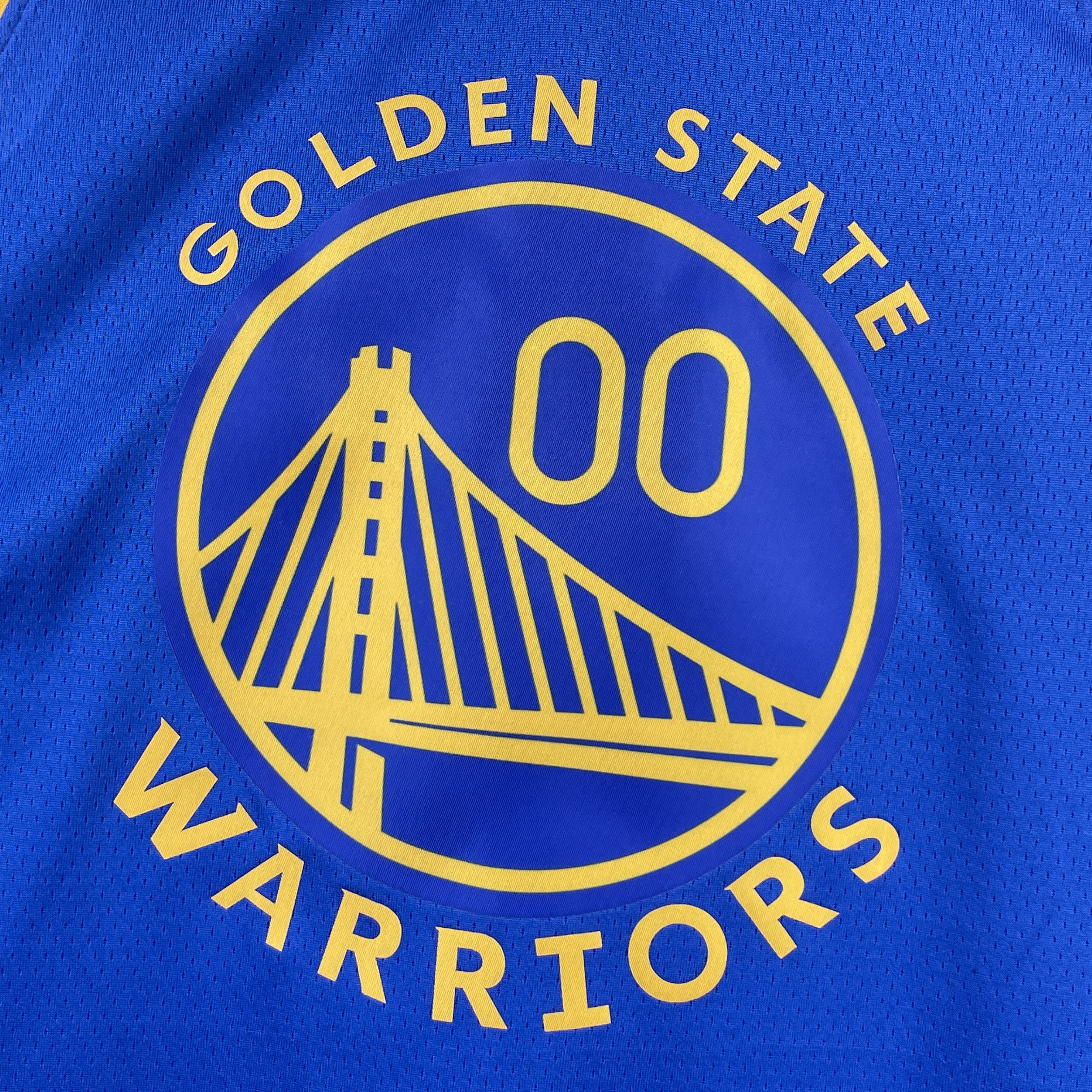 2023 Warriors Away KUMINGA #00 NBA Swingman Jersey/23赛季勇士队客场蓝色00号库明加