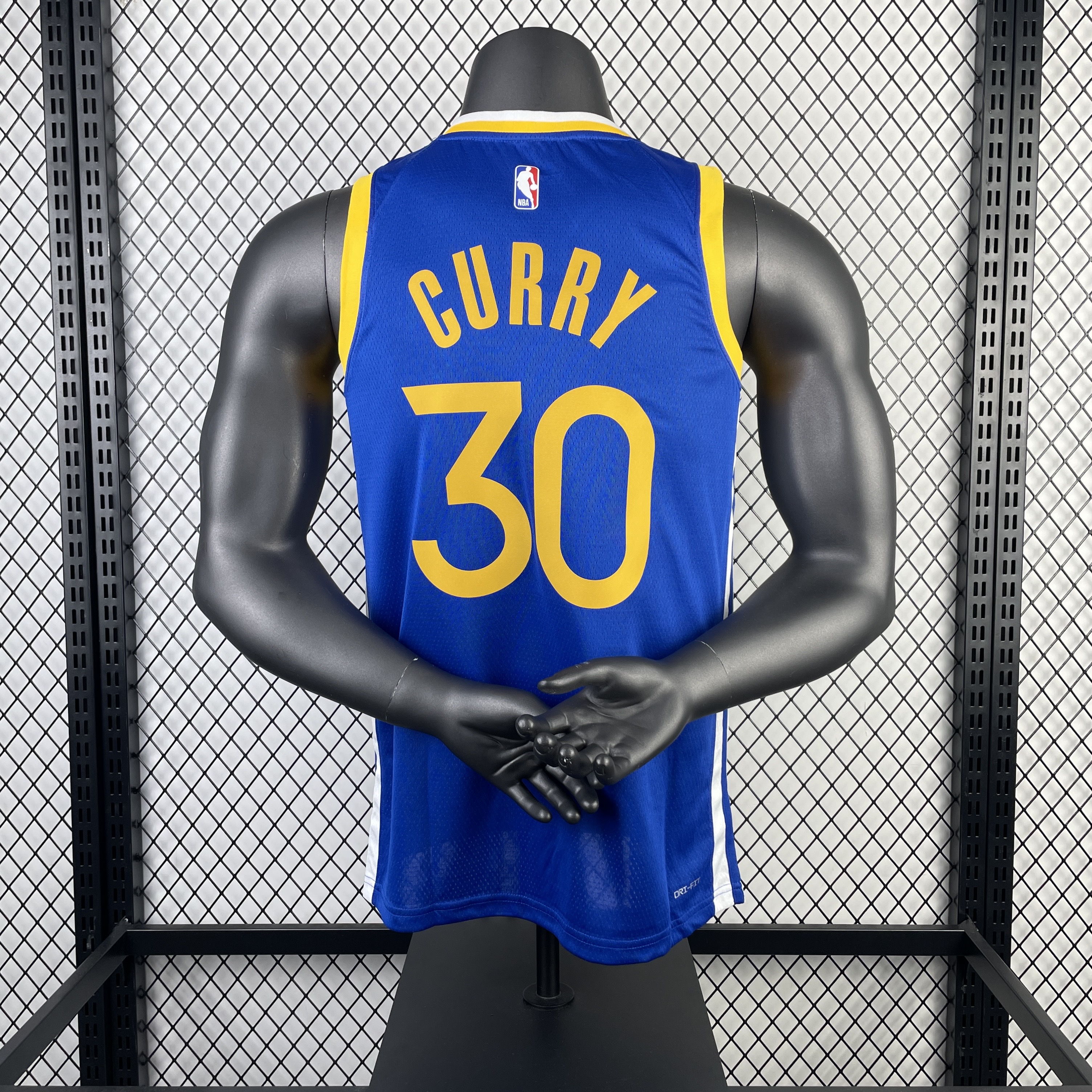 2023 Warriors Away Curry #30 NBA Swingman Jersey/23赛季勇士队客场蓝色30号库里