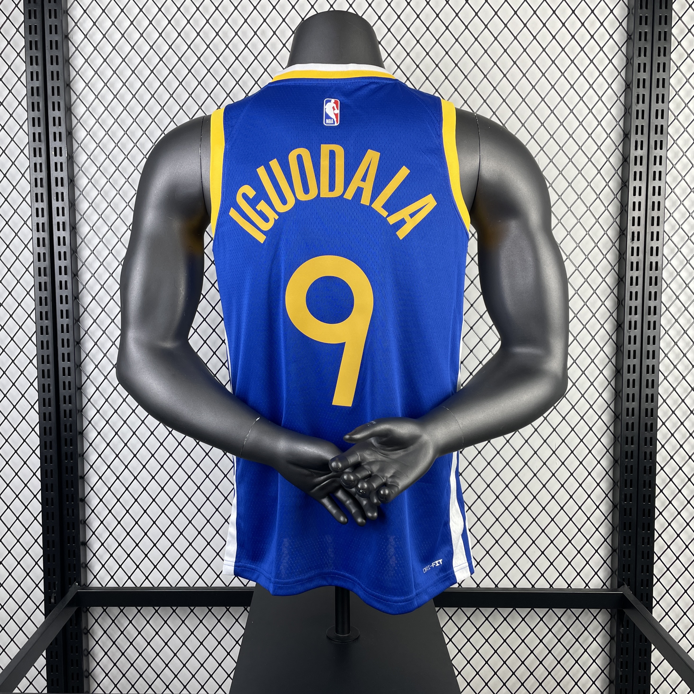 2023 Warriors Away IGUODALA #9 NBA Swingman Jersey/23赛季勇士队客场蓝色9号伊戈达拉