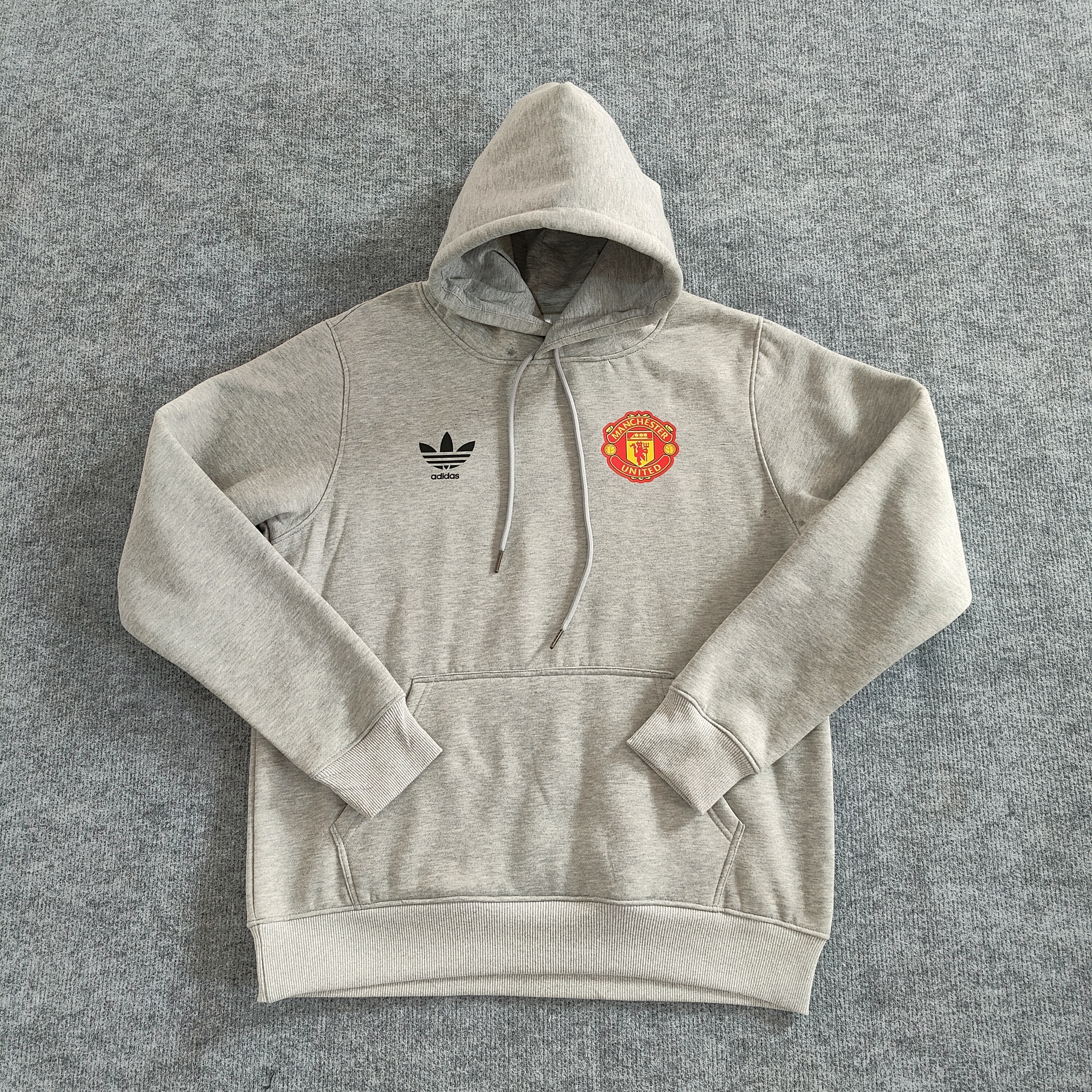 2023 Manchester United Fleece Hoodie/2023曼联加绒卫衣