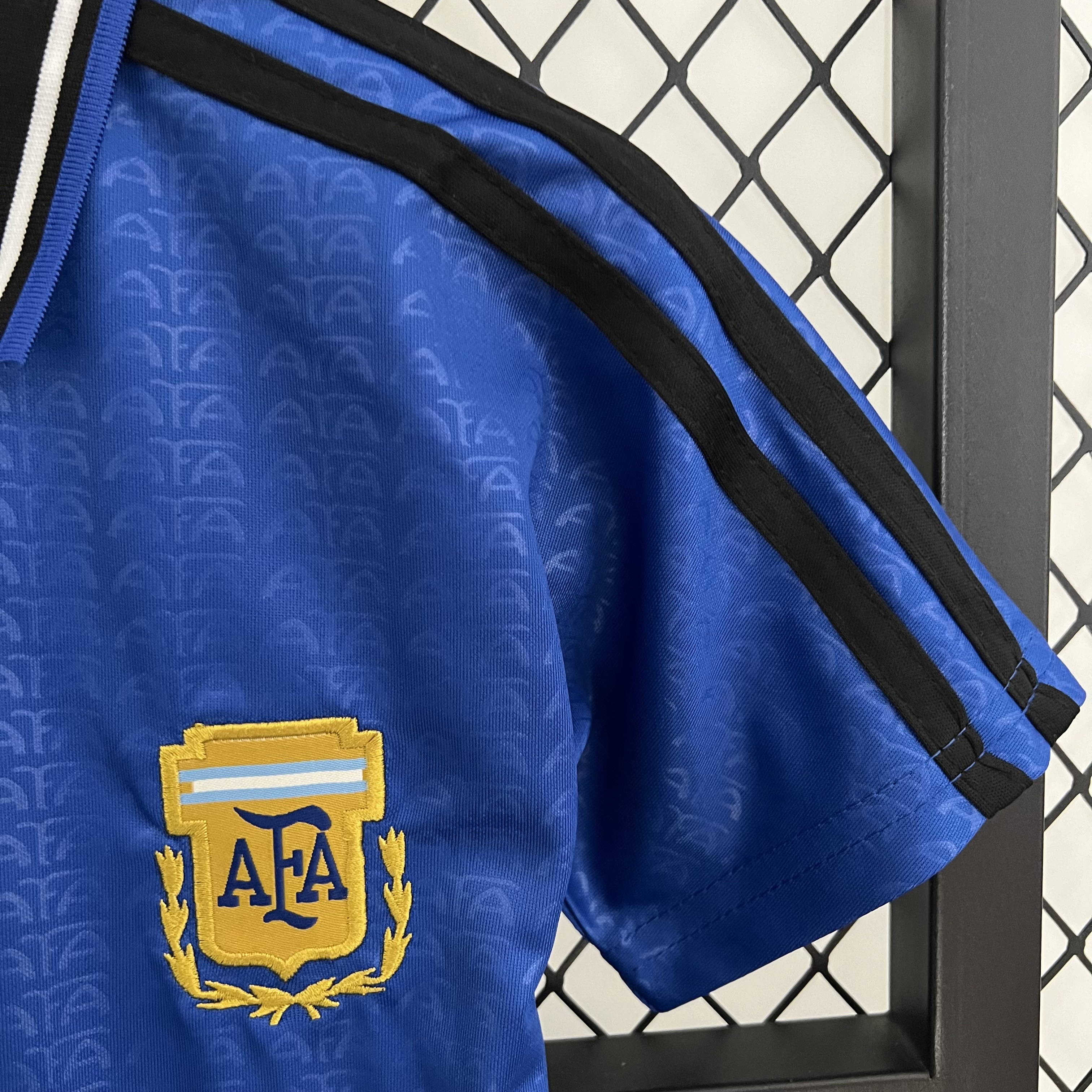 1994 Argentina Away Kids Kit/1994阿根廷客场童装