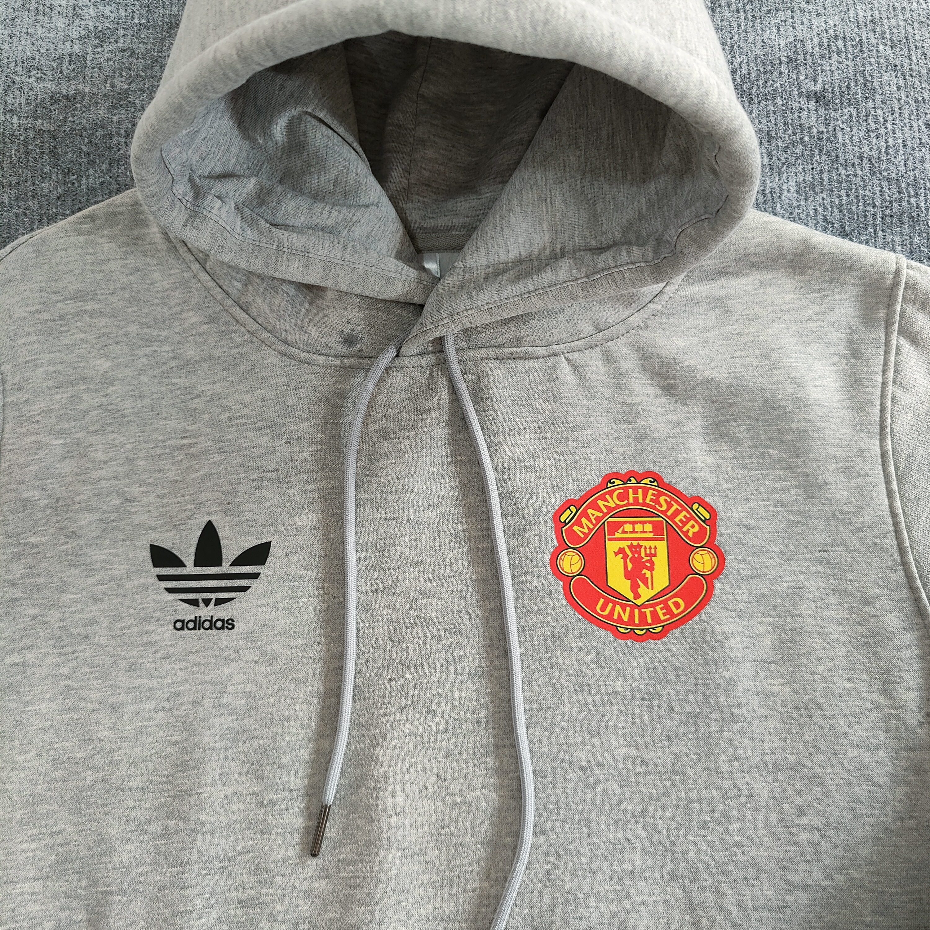 2023 Manchester United Fleece Hoodie/2023曼联加绒卫衣