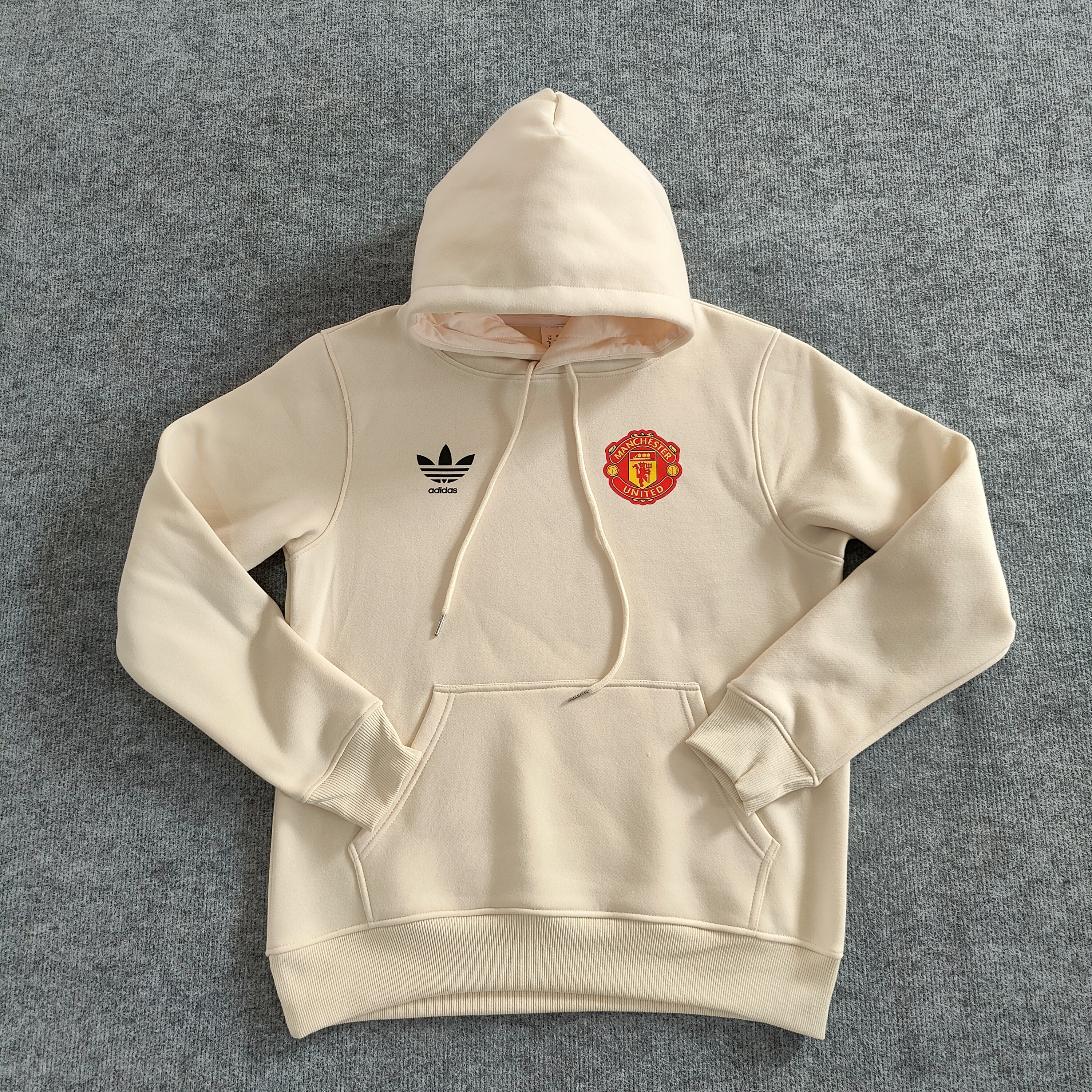 2023 Manchester United Fleece Hoodie/2023曼联加绒卫衣