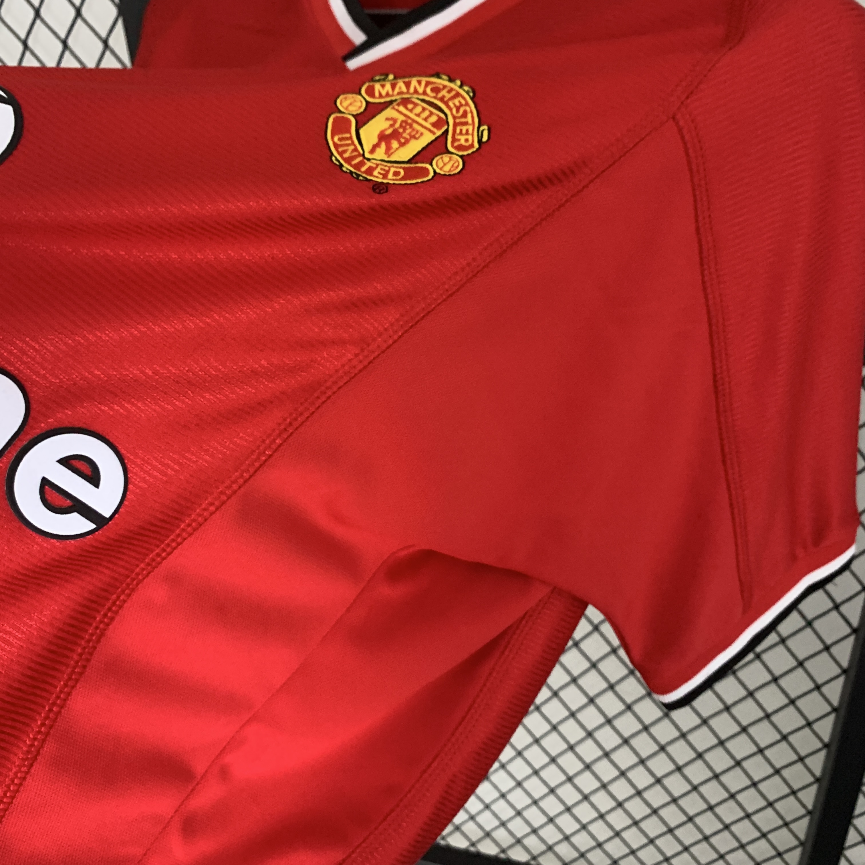 00-01 Manchester United Home Retro Jersey/00-01 曼联主场