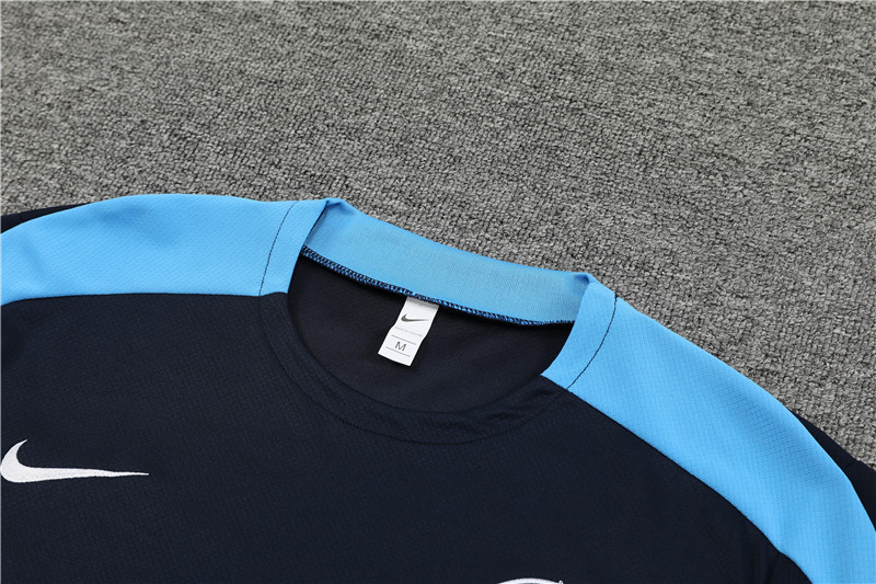 24-25 Chelsea Short Sleeve Training Suit/24-25短袖训练服切尔西宝蓝色